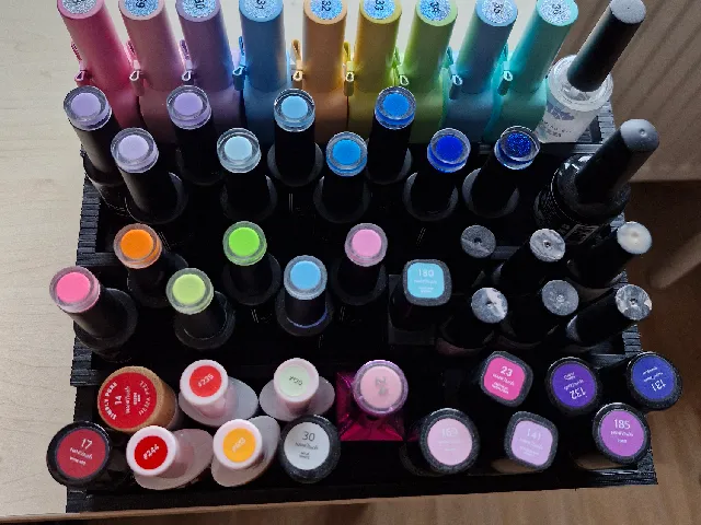 Nail polish storage