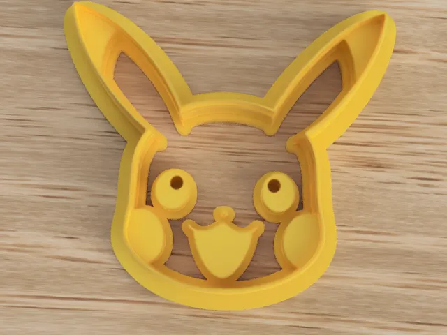 Pikachu cookie cutter stamp Pokemon biscuit