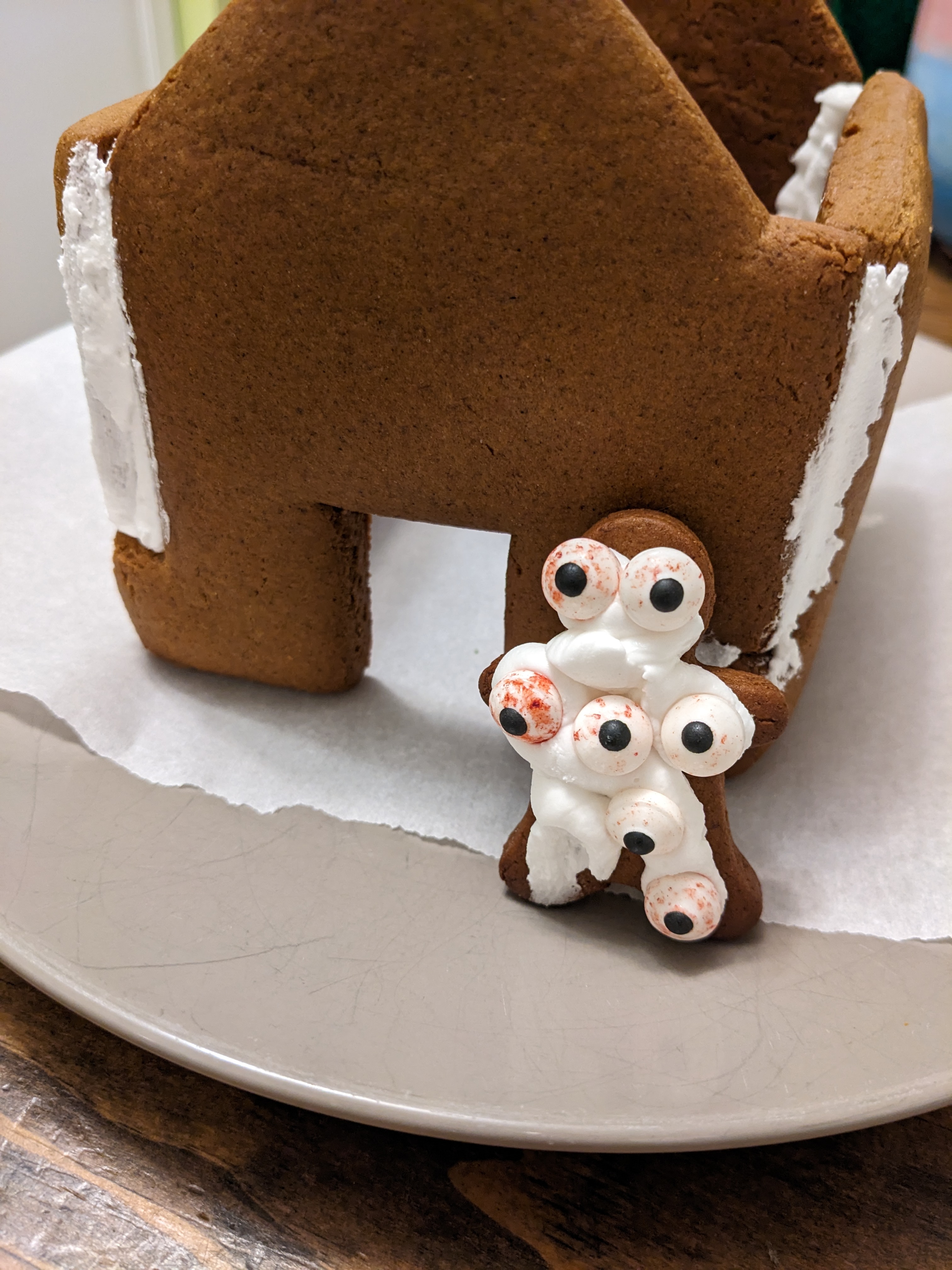 Interlocking Ginger Bread House Cookie Cutter — miniatura 6