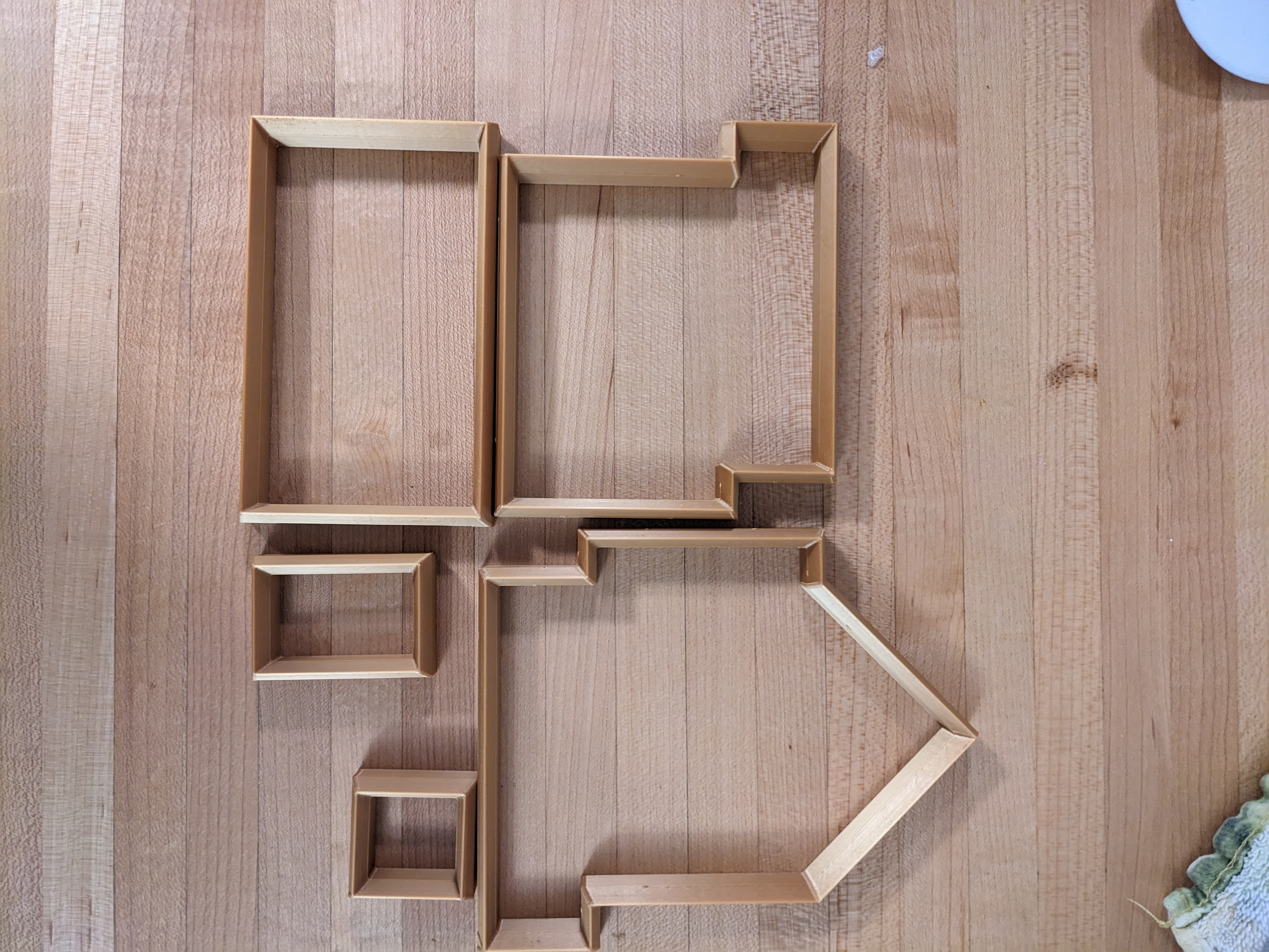 Interlocking Ginger Bread House Cookie Cutter — miniatura 4