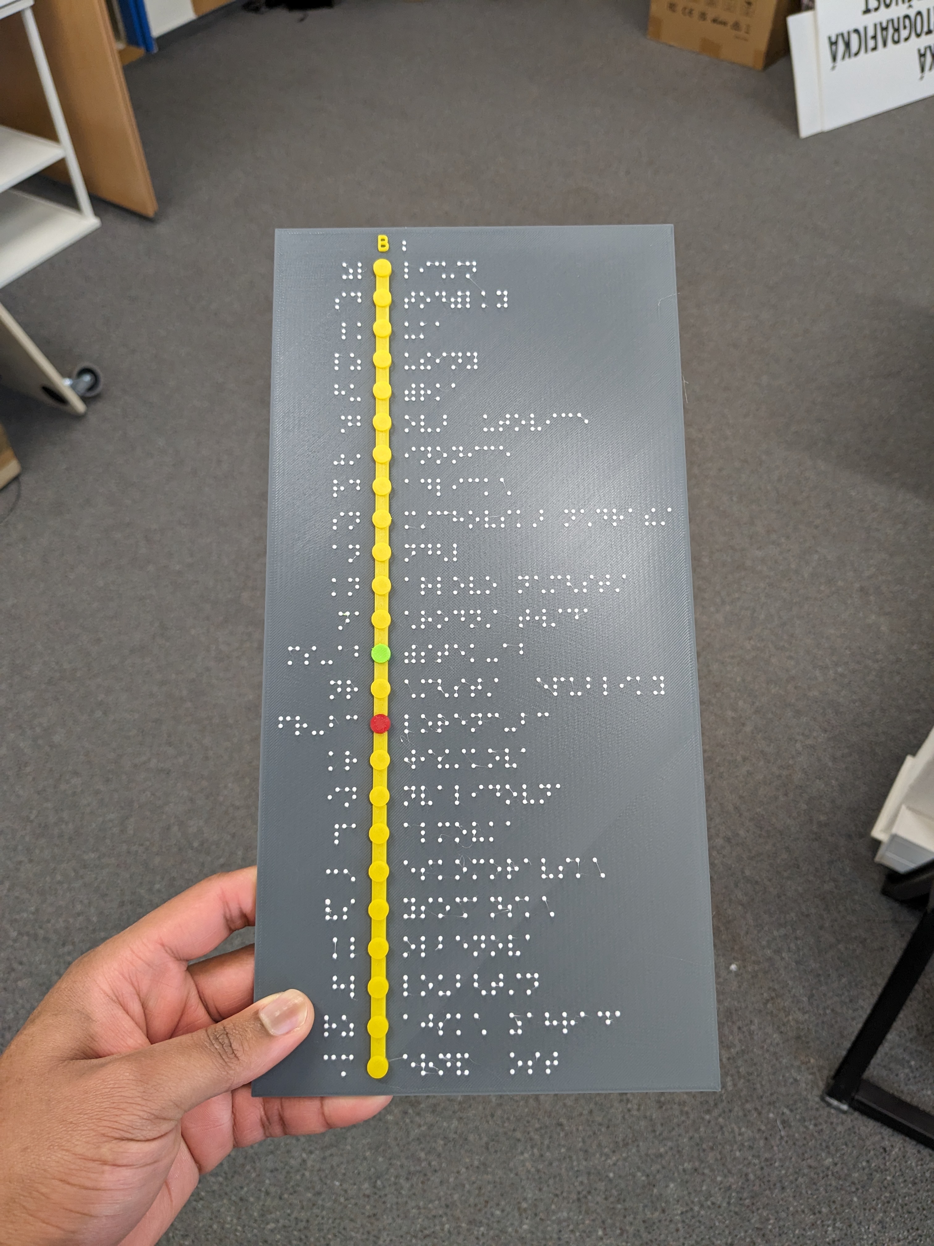 Prague Metro Map - Multicolour Model — thumbnail 2