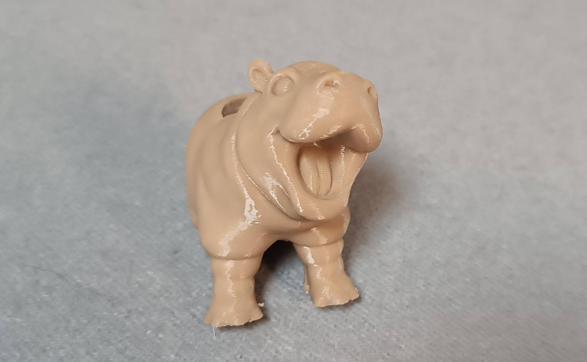 Moo Deng Hippo Scout Neckerchief Slide