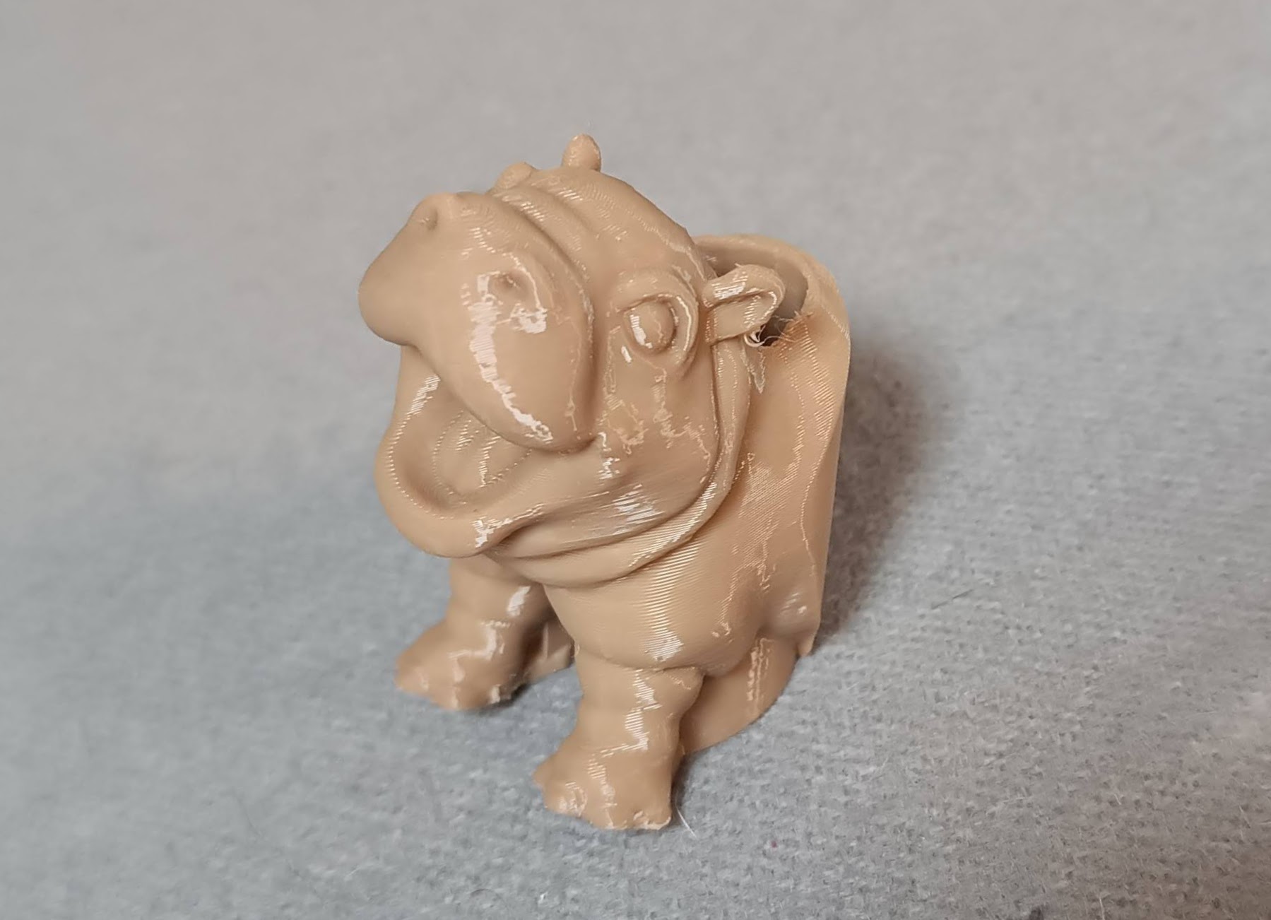 Moo Deng Hippo Scout Neckerchief Slide — miniatura 3