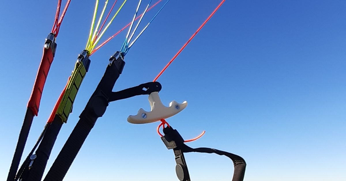 Paraglider brake handle by victor_frncy Download free STL model