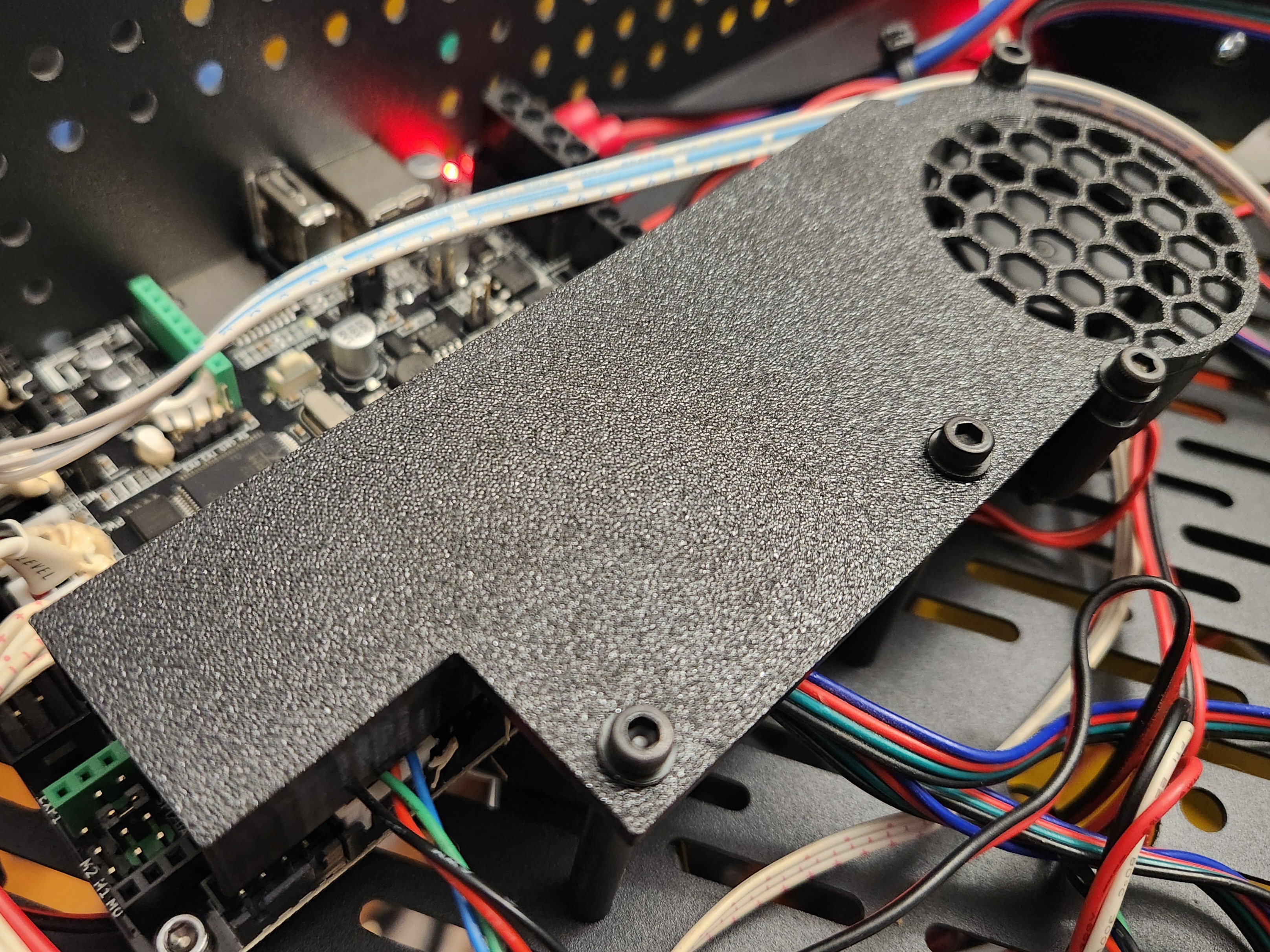 FLSUN Super Racer 5015 Fan Duct for Mainboard Stepper Drivers