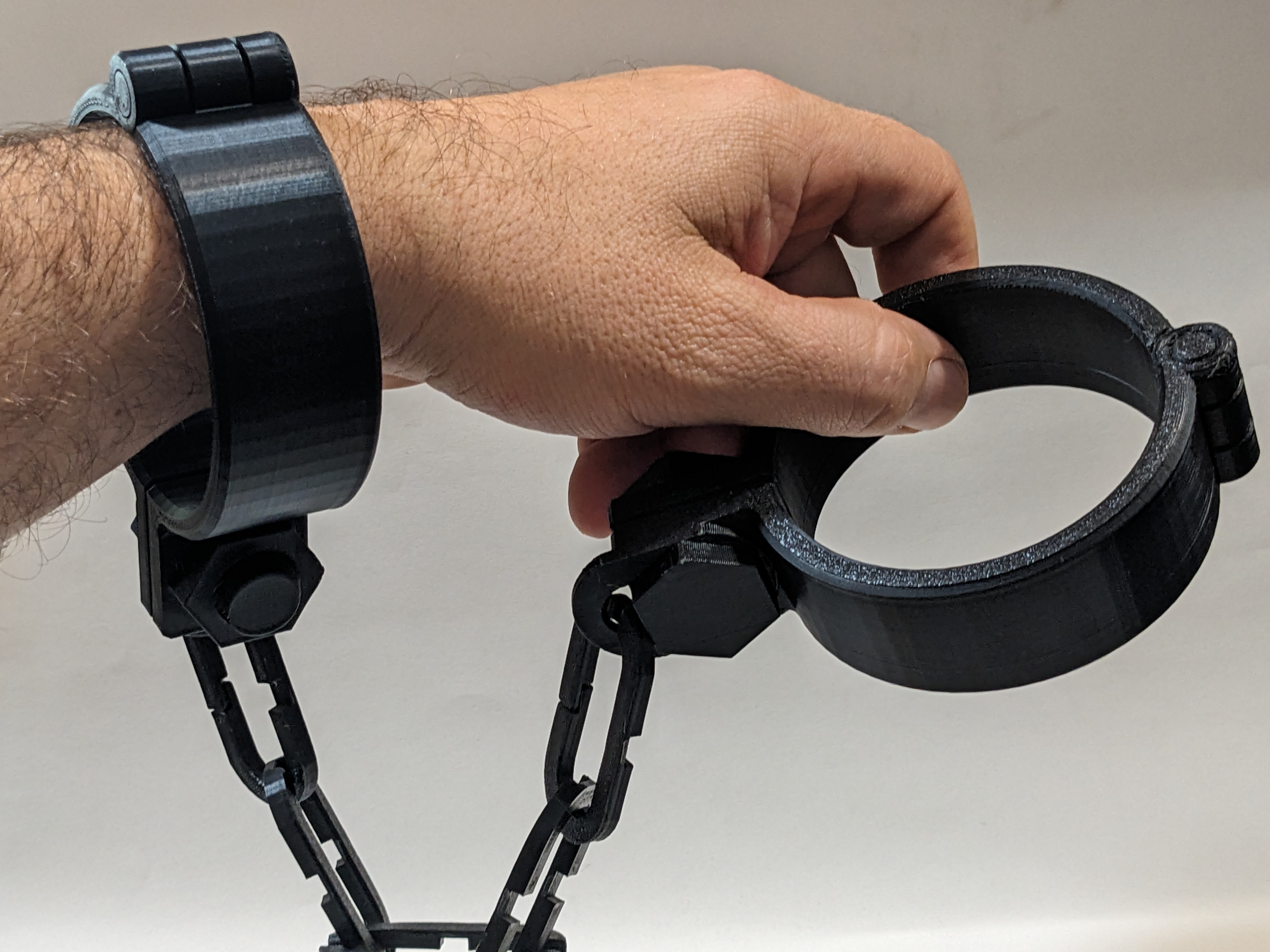 Adult Size Manacles and Leg Irons