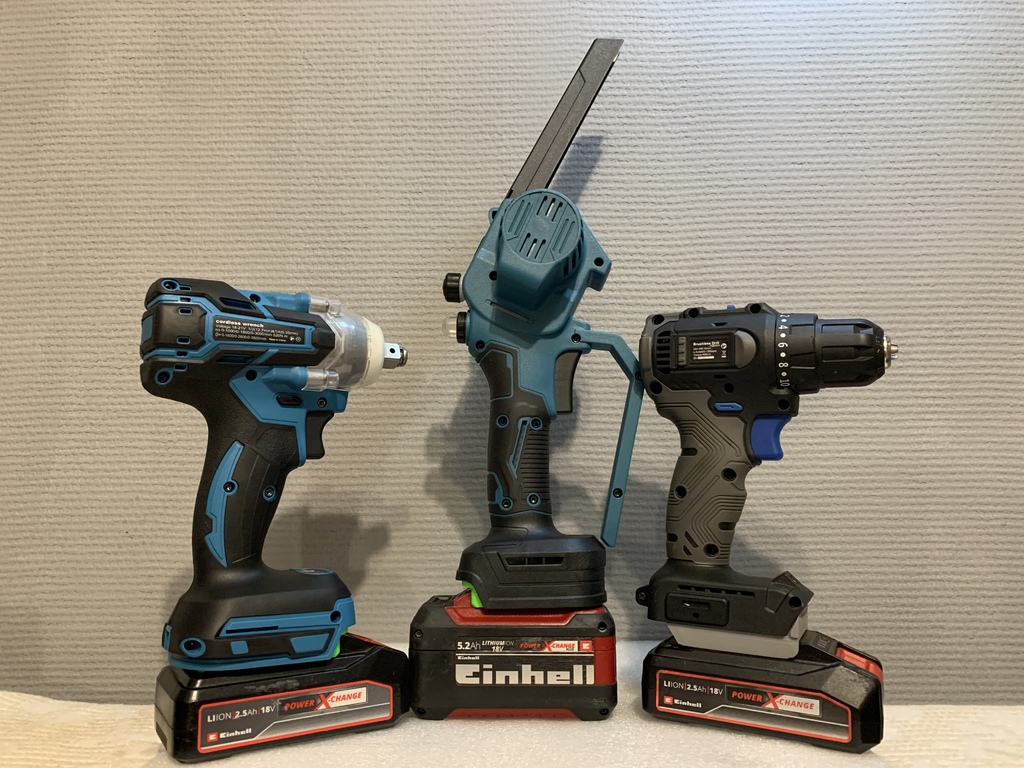 Einhell battery adapter for Makita tools