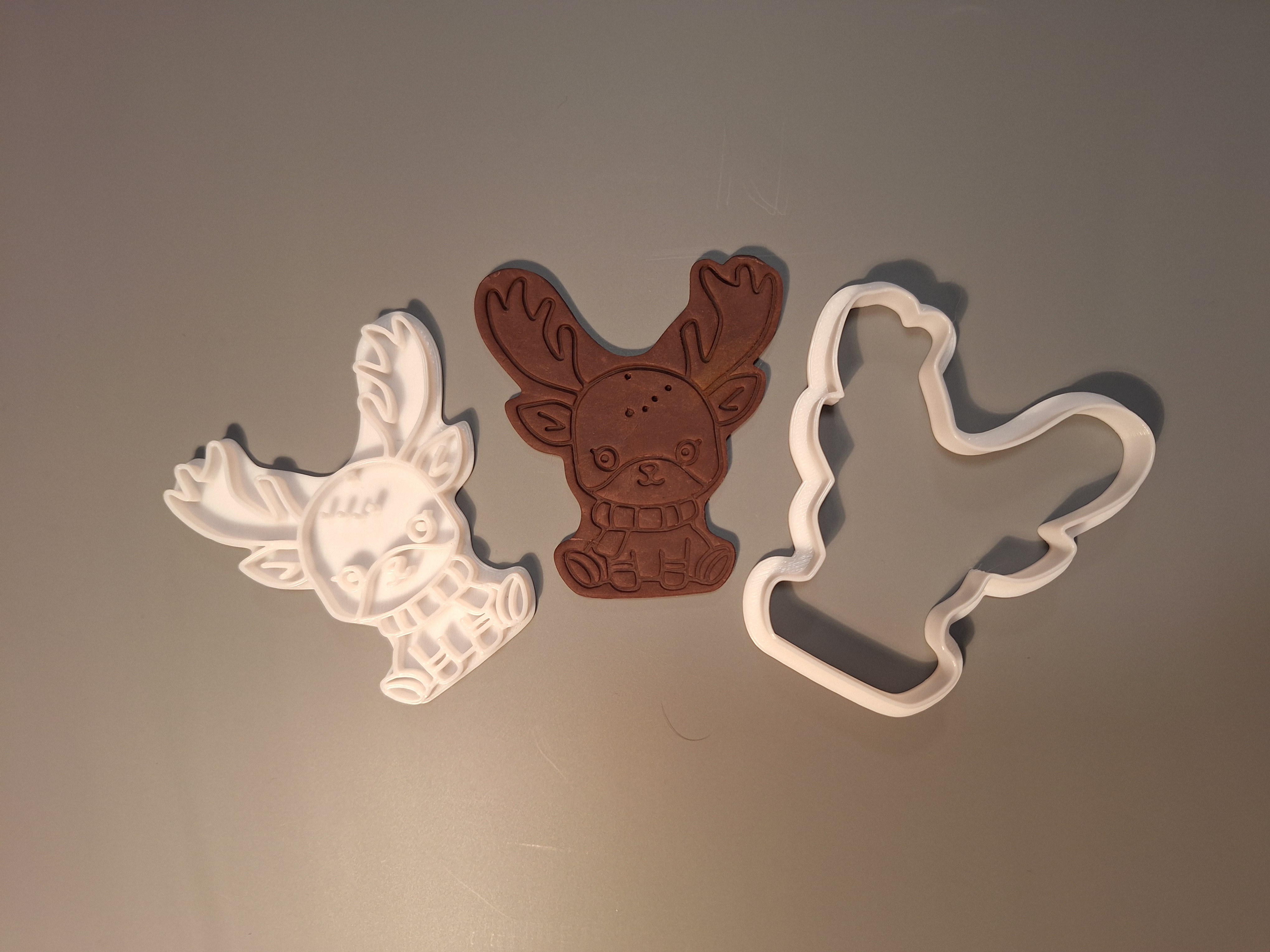 Reindeer cookie cutter