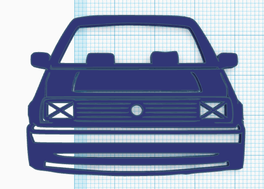 VW Jetta keychain
