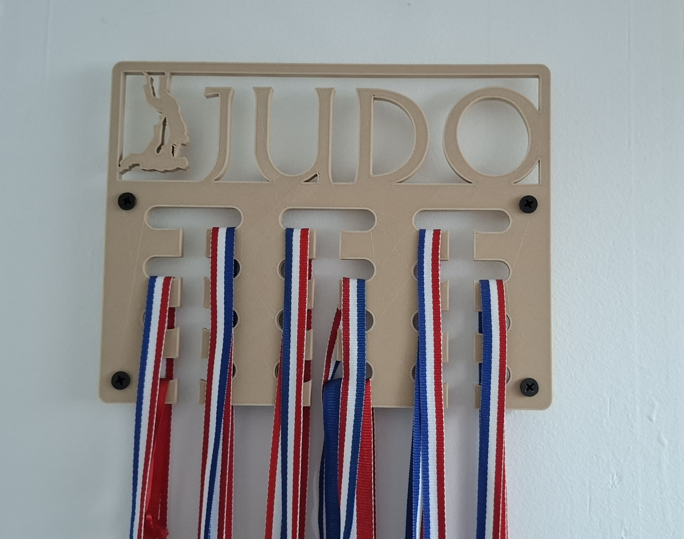 Accroche médaille Judo