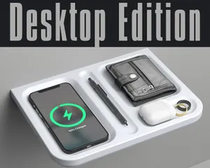 Wireless Charging Shelf - Desktop Edition (v0.9 Beta)