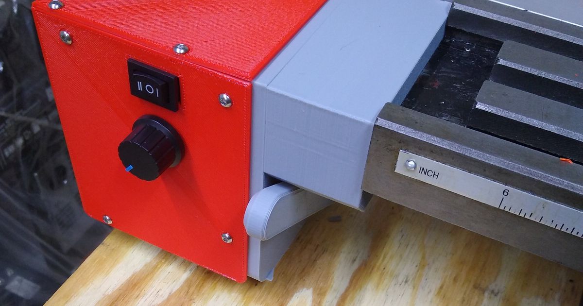 Harbor Frieght Sieg X2 Mini Mill Power Feed by TooG Download free STL