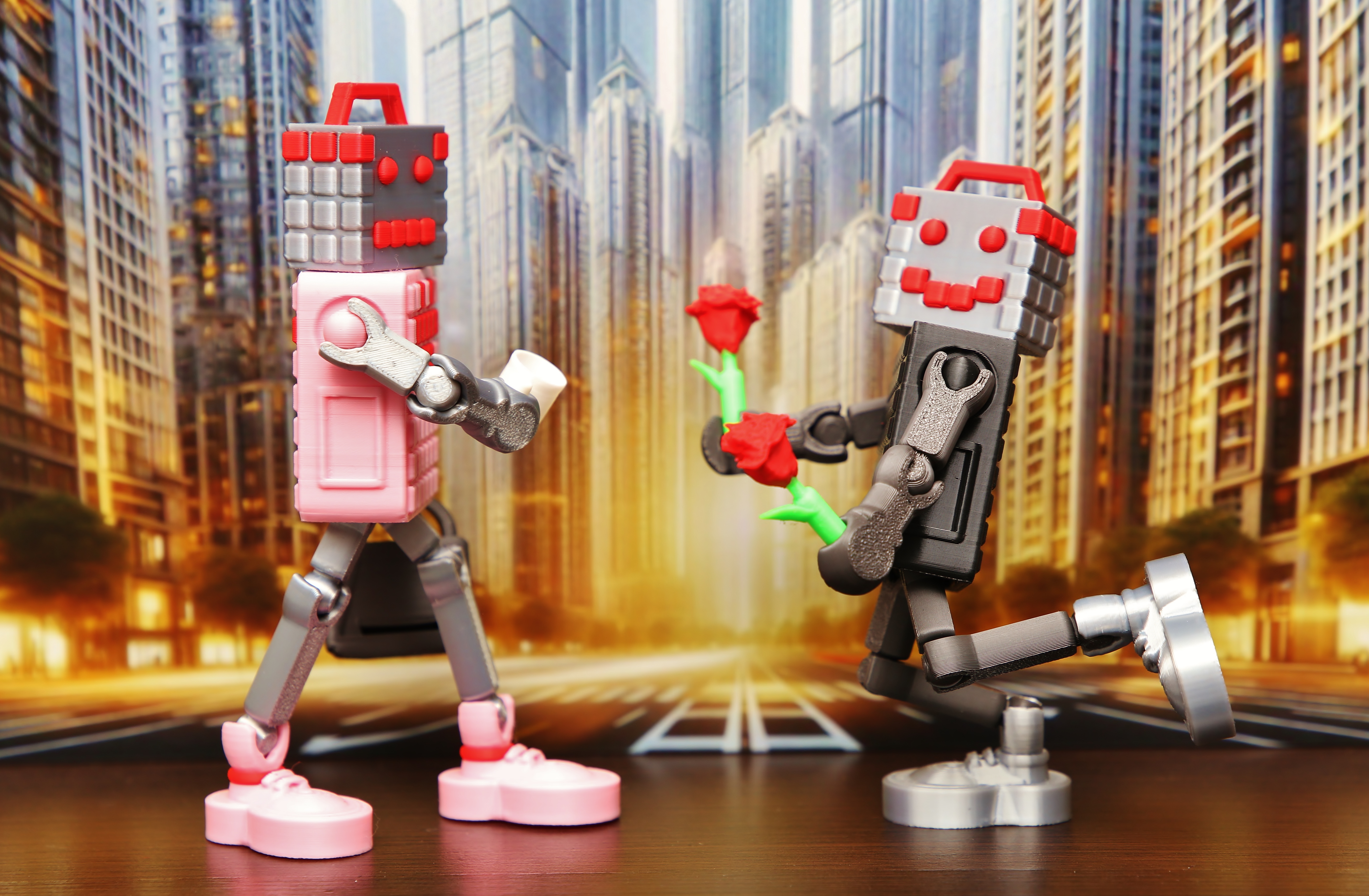 Movable ROBOT (full accessories)