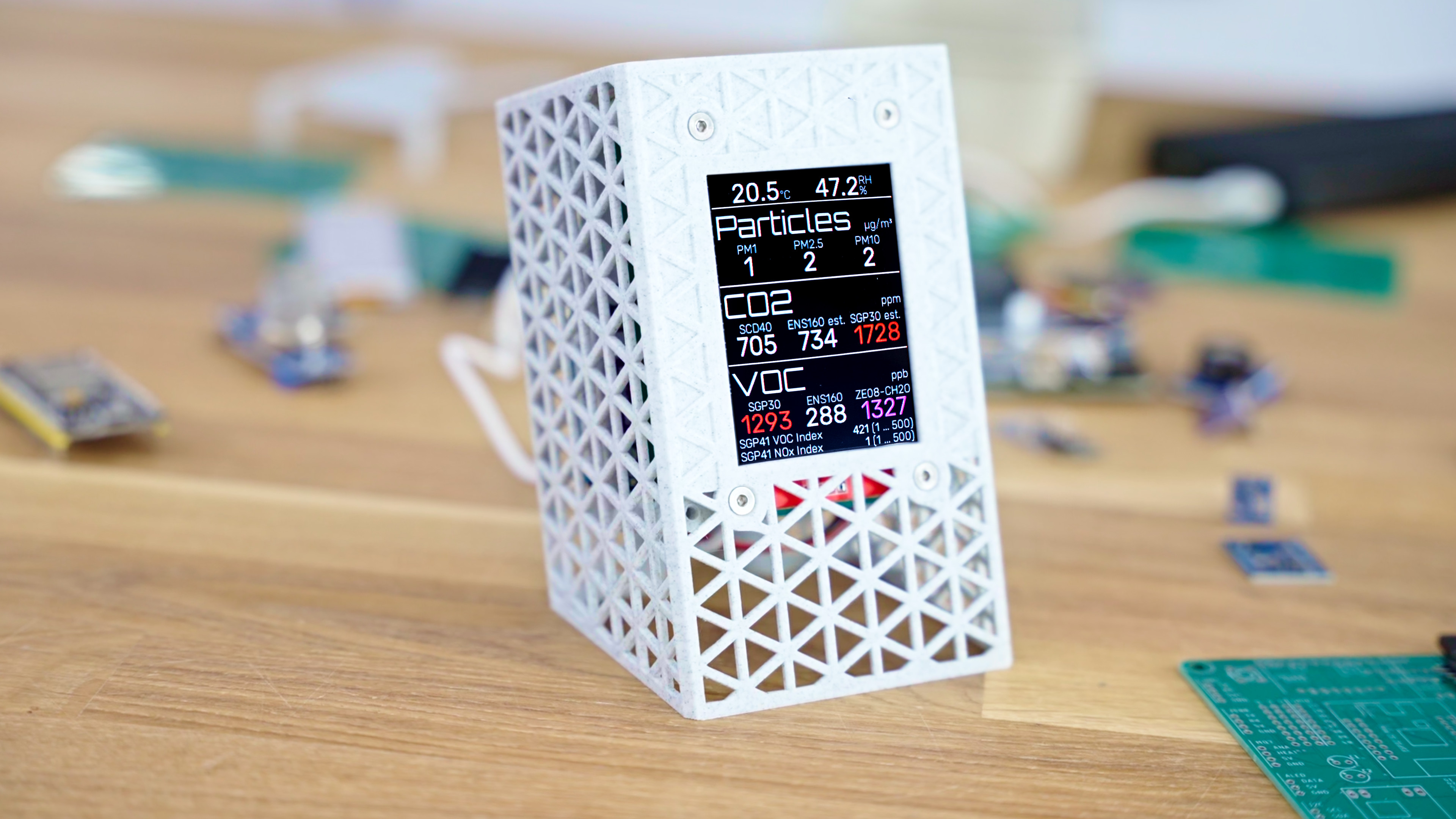 3D Printer Emission Sensor Array (Sensorbox v2) by Tom | Download free ...