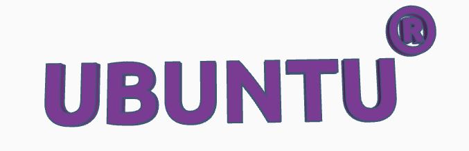 Ubuntu Bold uppercase font