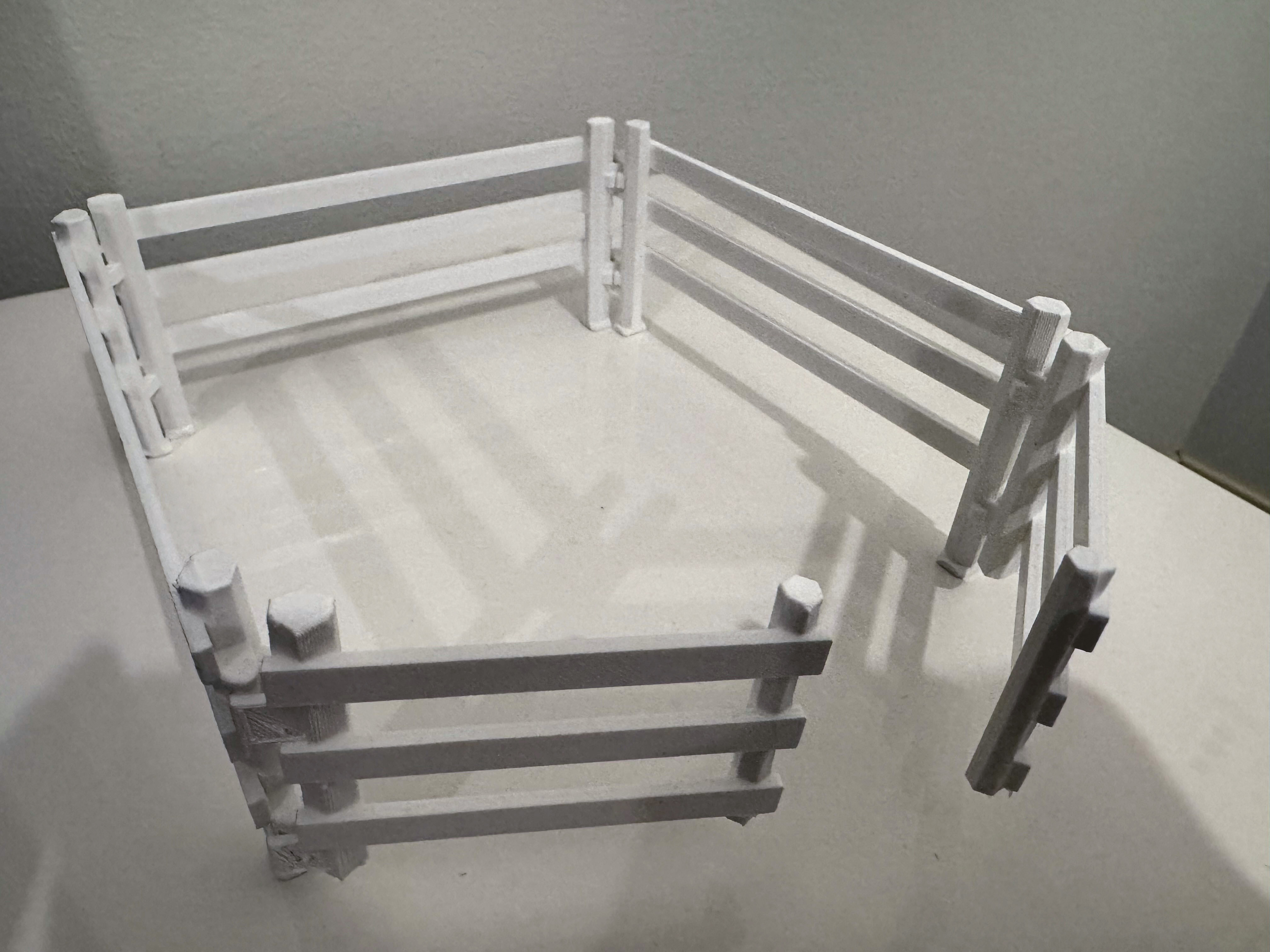 Toy Animal Gate (Schleich compatible)