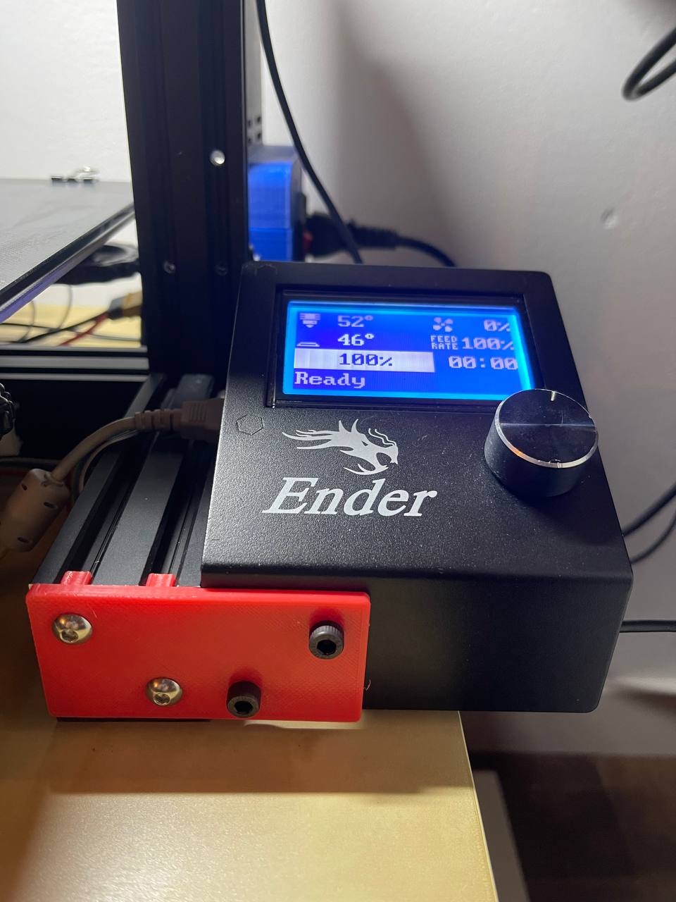 Ender 3 pro 40x40 cover and screen support