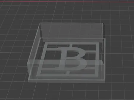 Baby Block with Letter B - Cookie Cutter