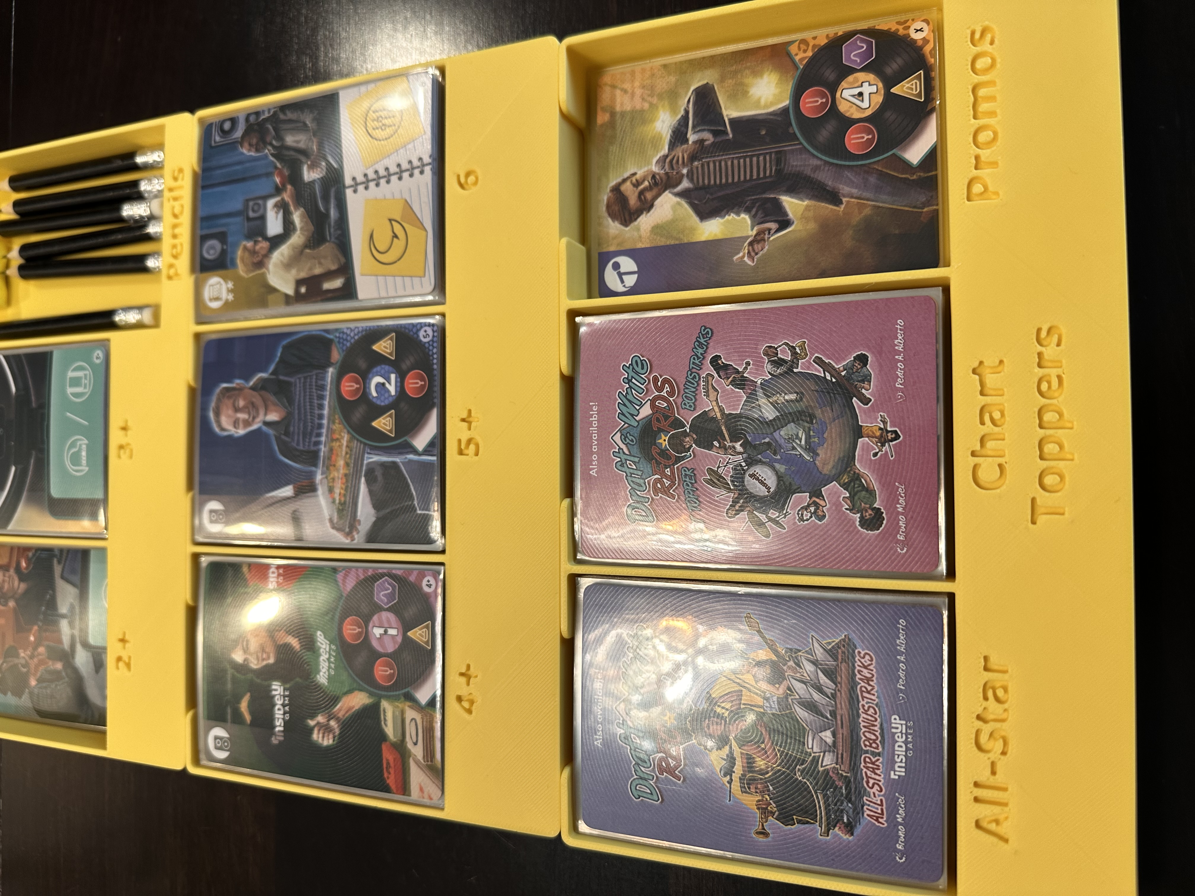 Draft & Write Records Board Game Insert — thumbnail 7