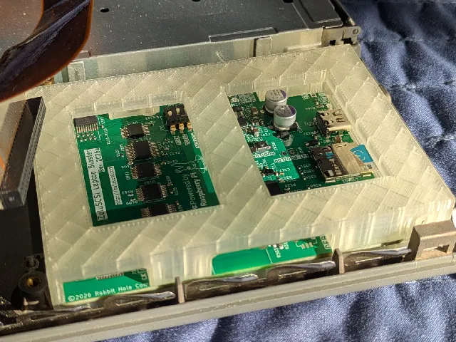ZuluSCSI Laptop Blaster PowerBook caddy