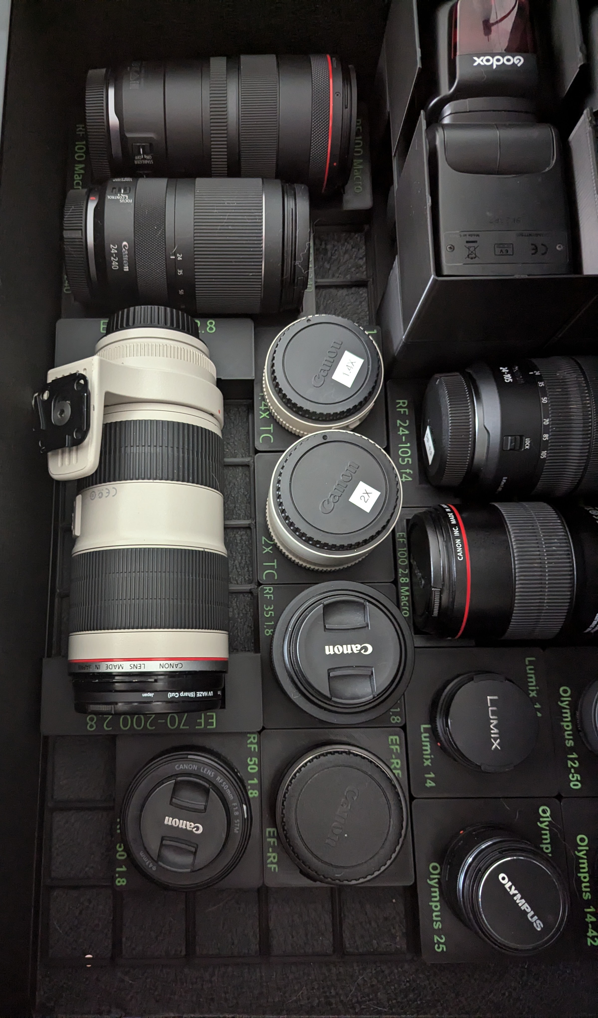 CLASS - Camera Lens and Accessory Storage System