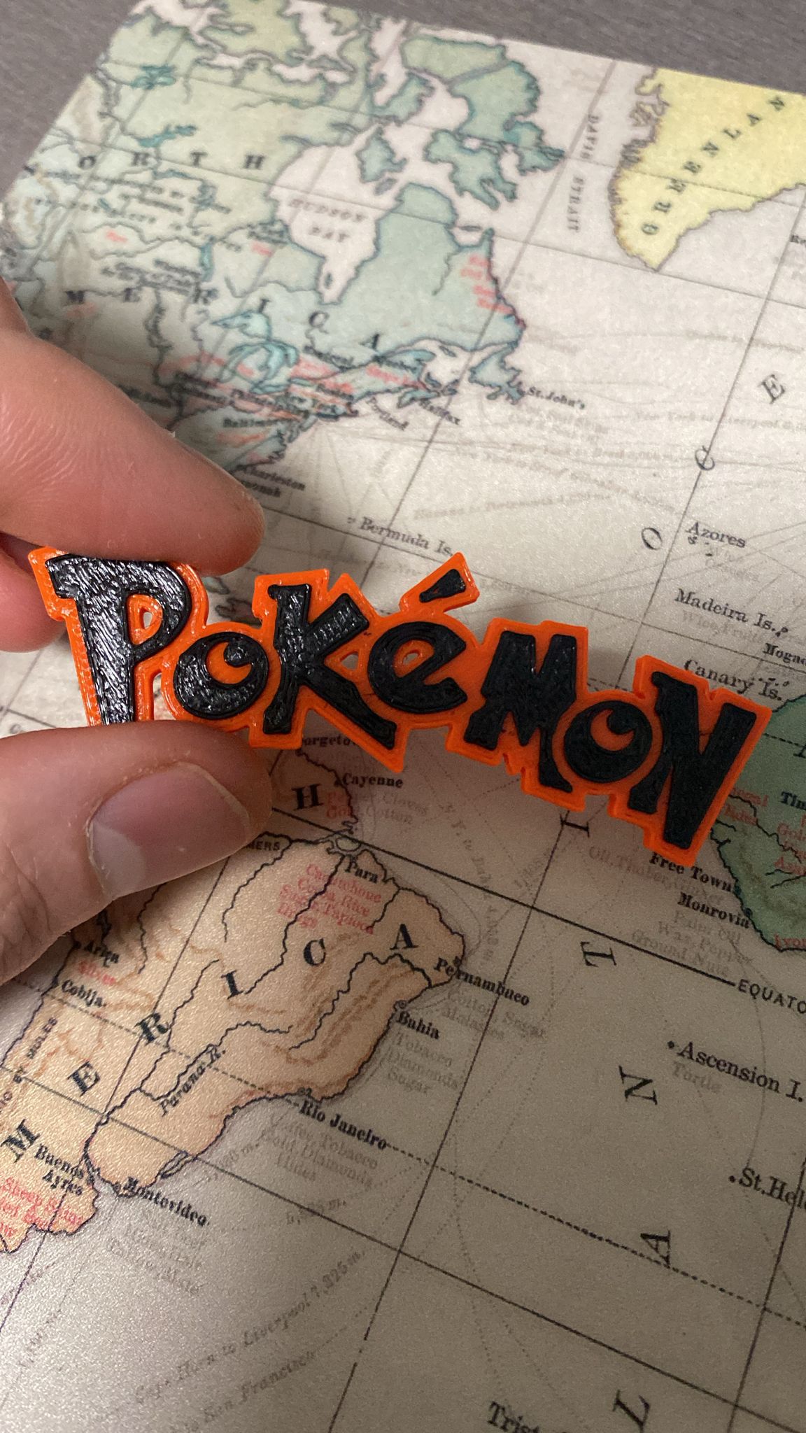 Miniatura 2 do modelo 3D POKEMON logo