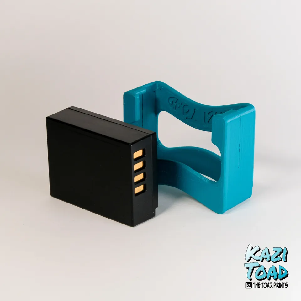 Fujifilm NP-W126 battery holder by Kazi Toad | Download free STL