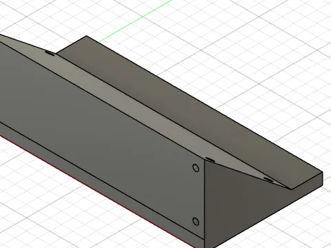 Small shelf for display