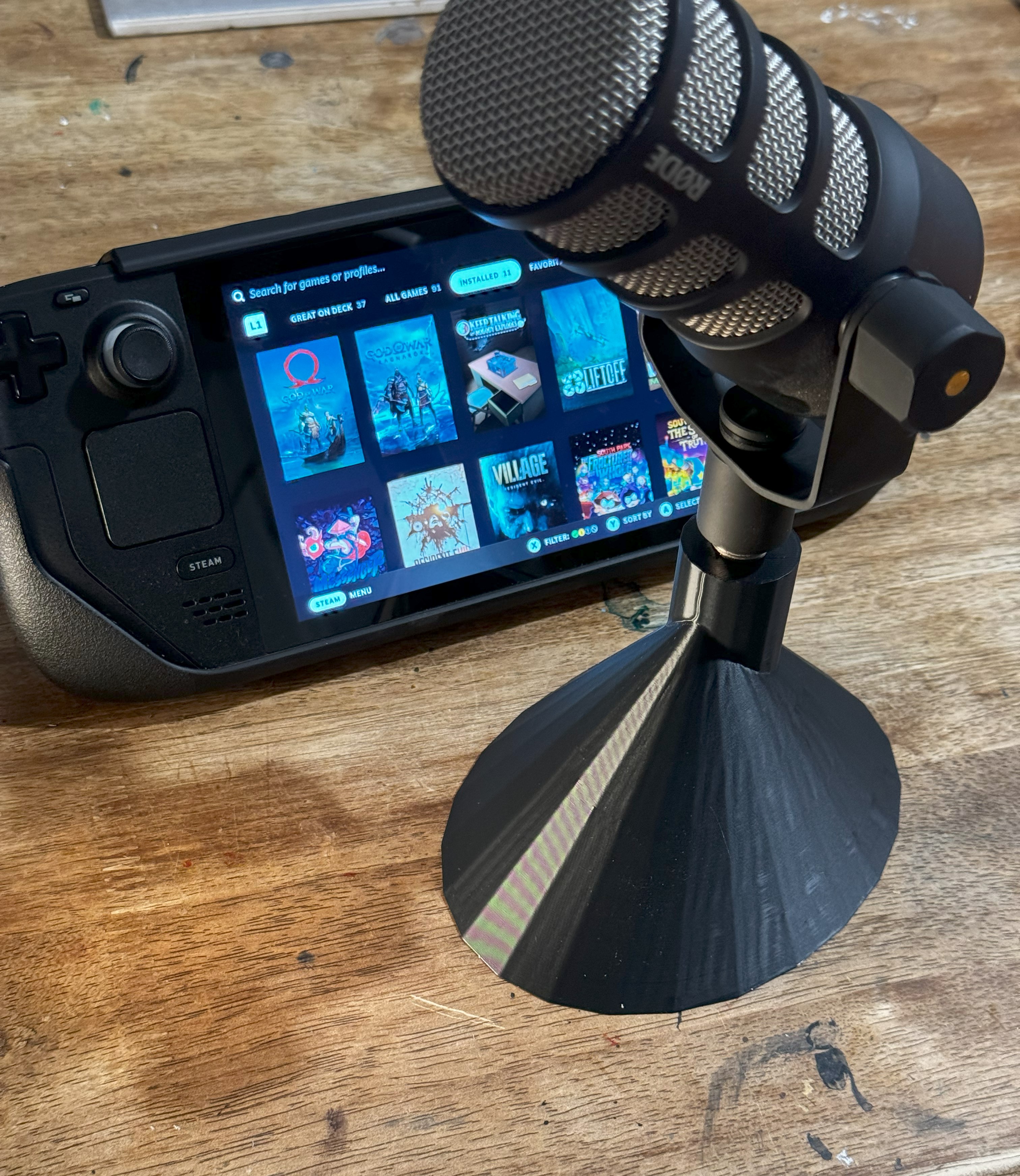 desktop mic  stand