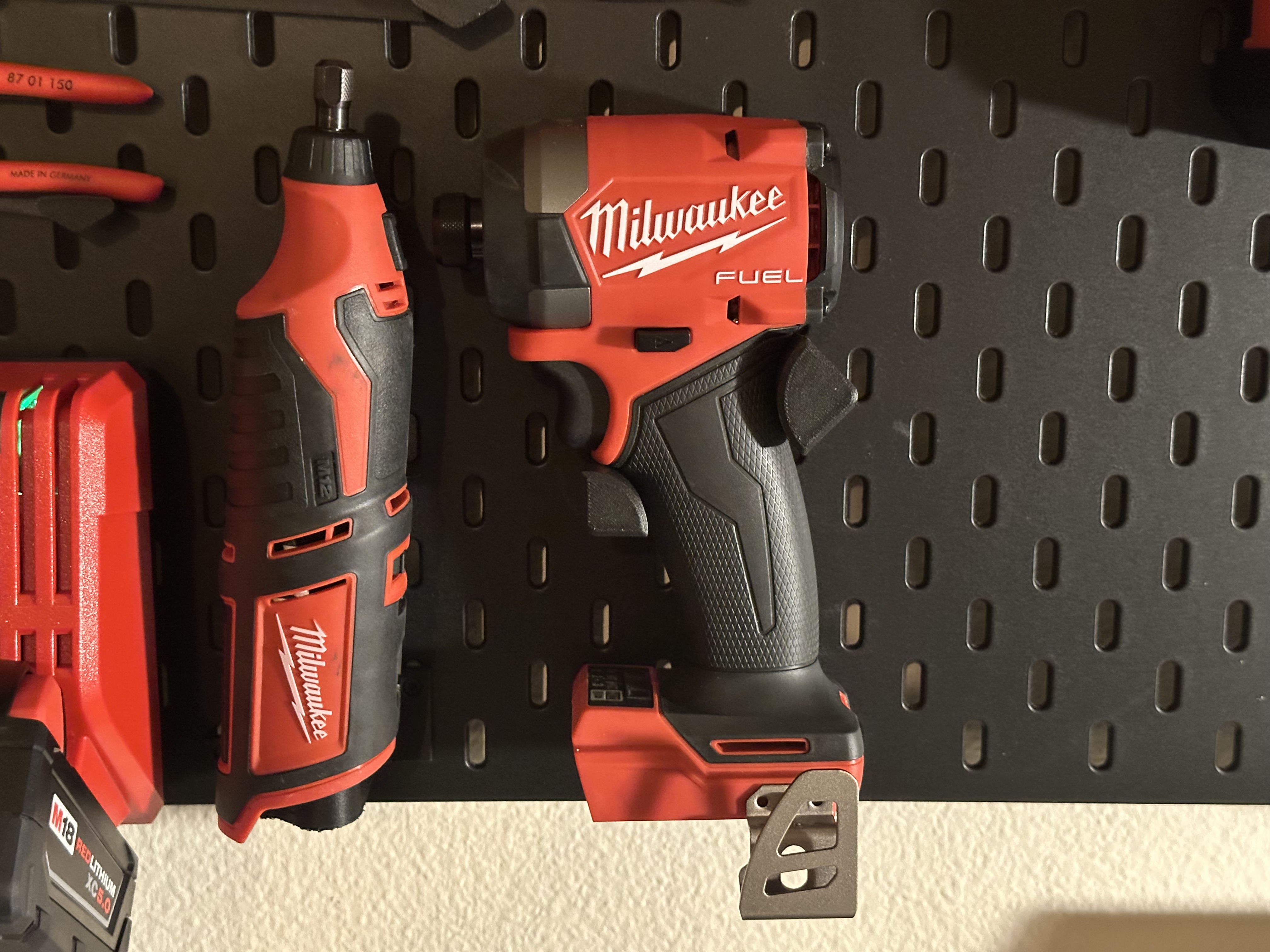 Milwaukee 2953-22 Impact Driver Holster for IKEA Skadis