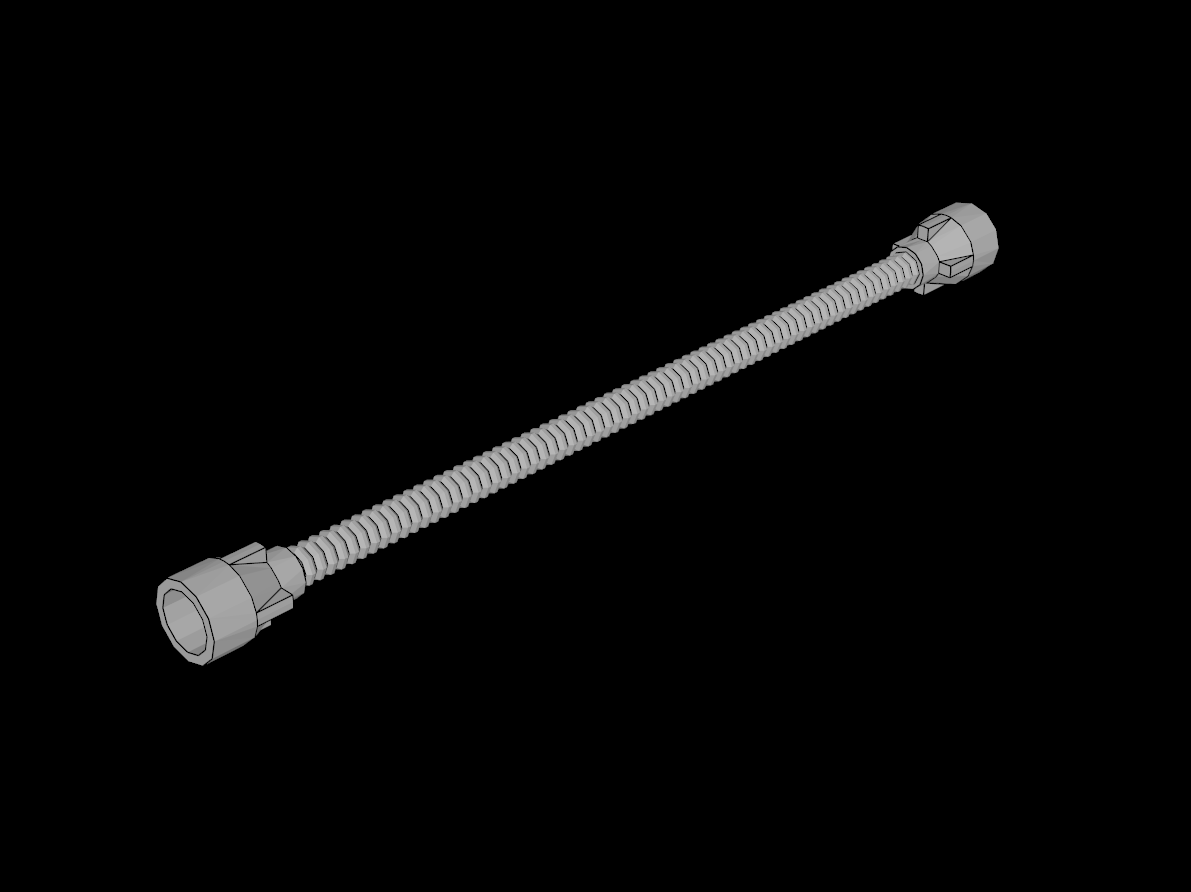 Lego Compatible (6211.dat) Spiral Tube with Flange