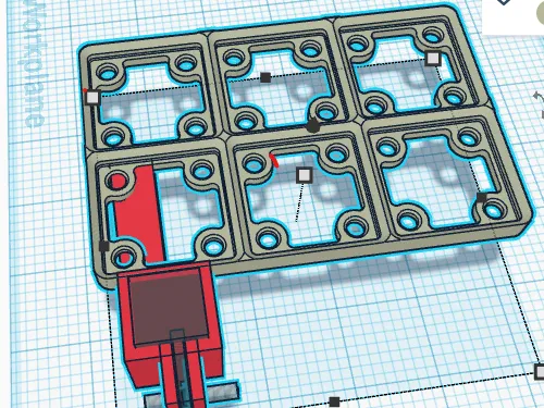 gridfinity bed mount