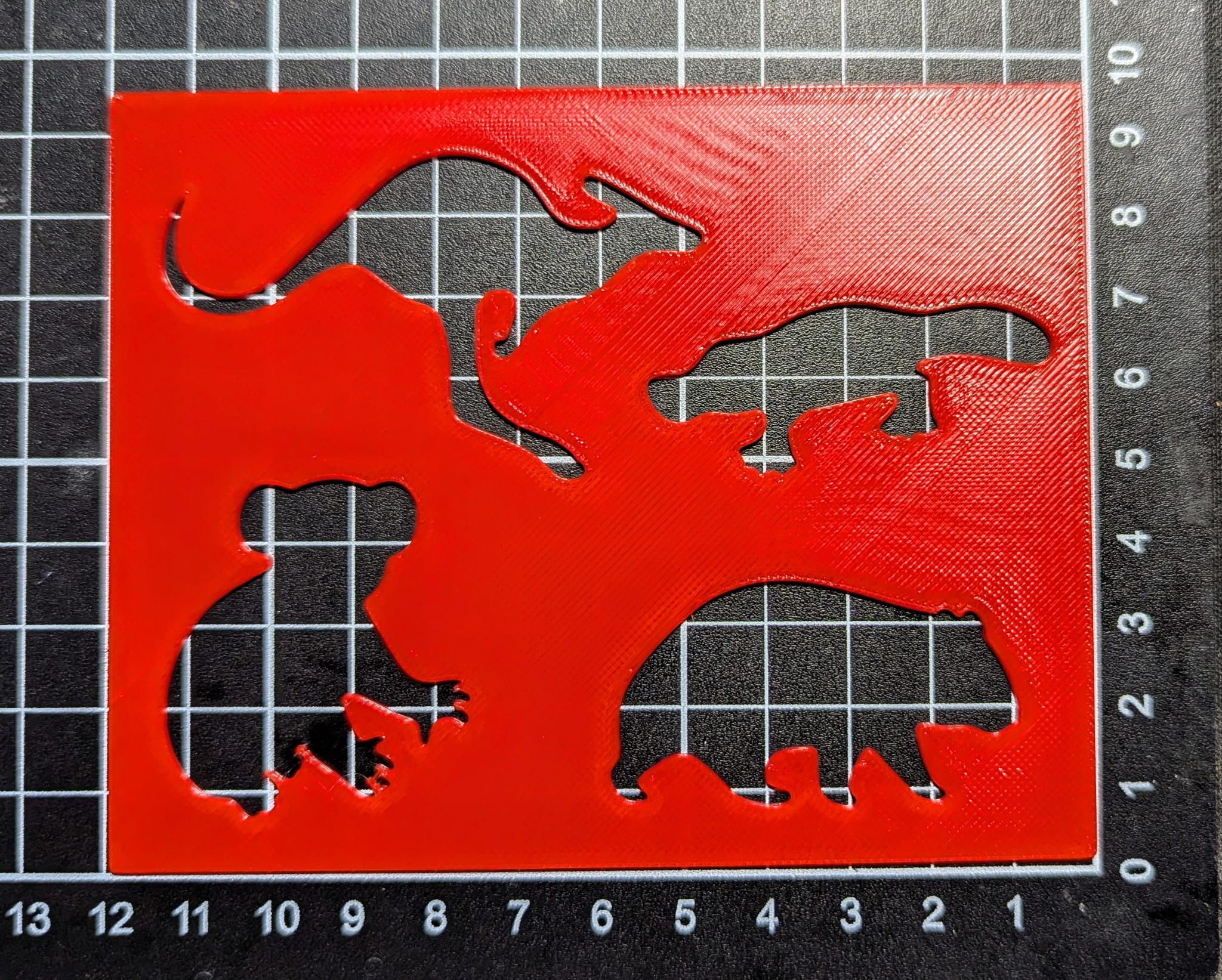Australian Animal Stencil
