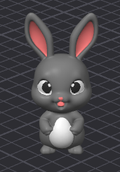 Sunny The Bunny - 3D Animal Cartoon Creature Figure (Pre Painted) MMU/MMS/AMS