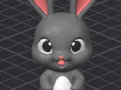 Sunny The Bunny - 3D Animal Cartoon Creature Figure (Pre Painted) MMU/MMS/AMS