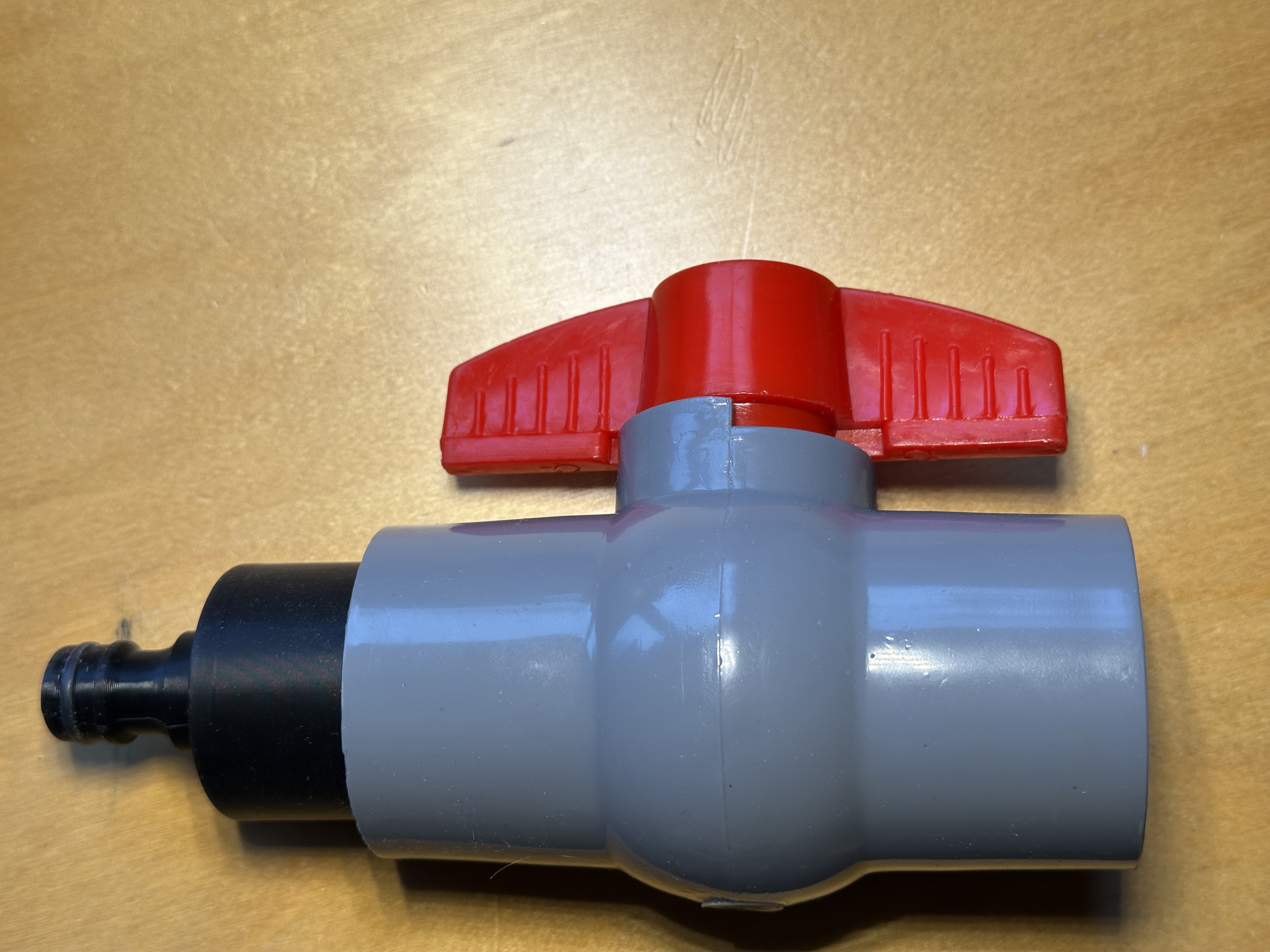 Abwasseranschluss Wohnmobil HT/PVC 40mm auf Gardena