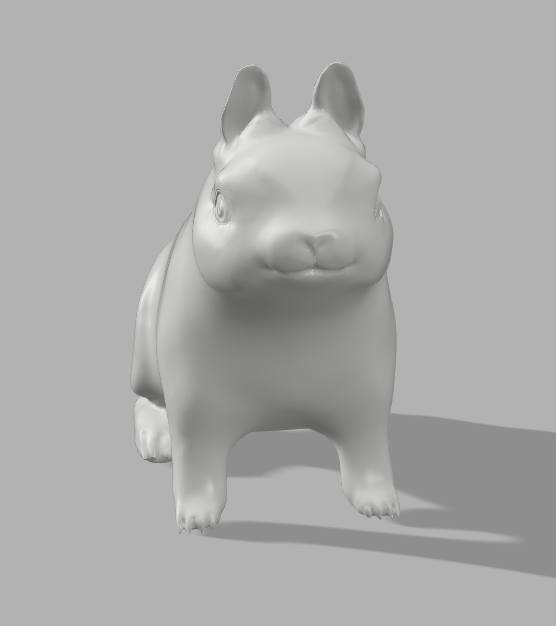 Dwarf rabbit ornament