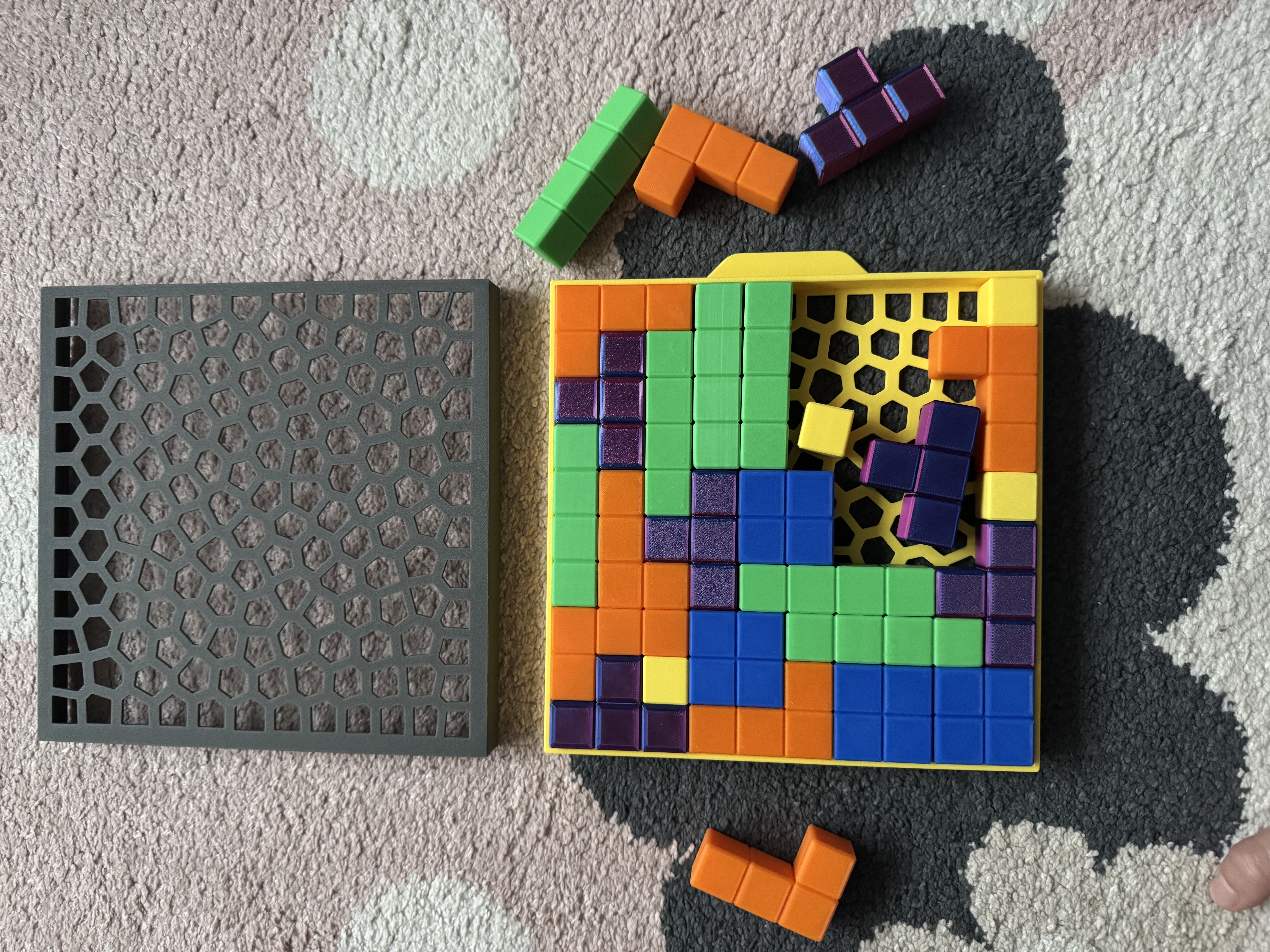 Educational Tetris Puzzle.