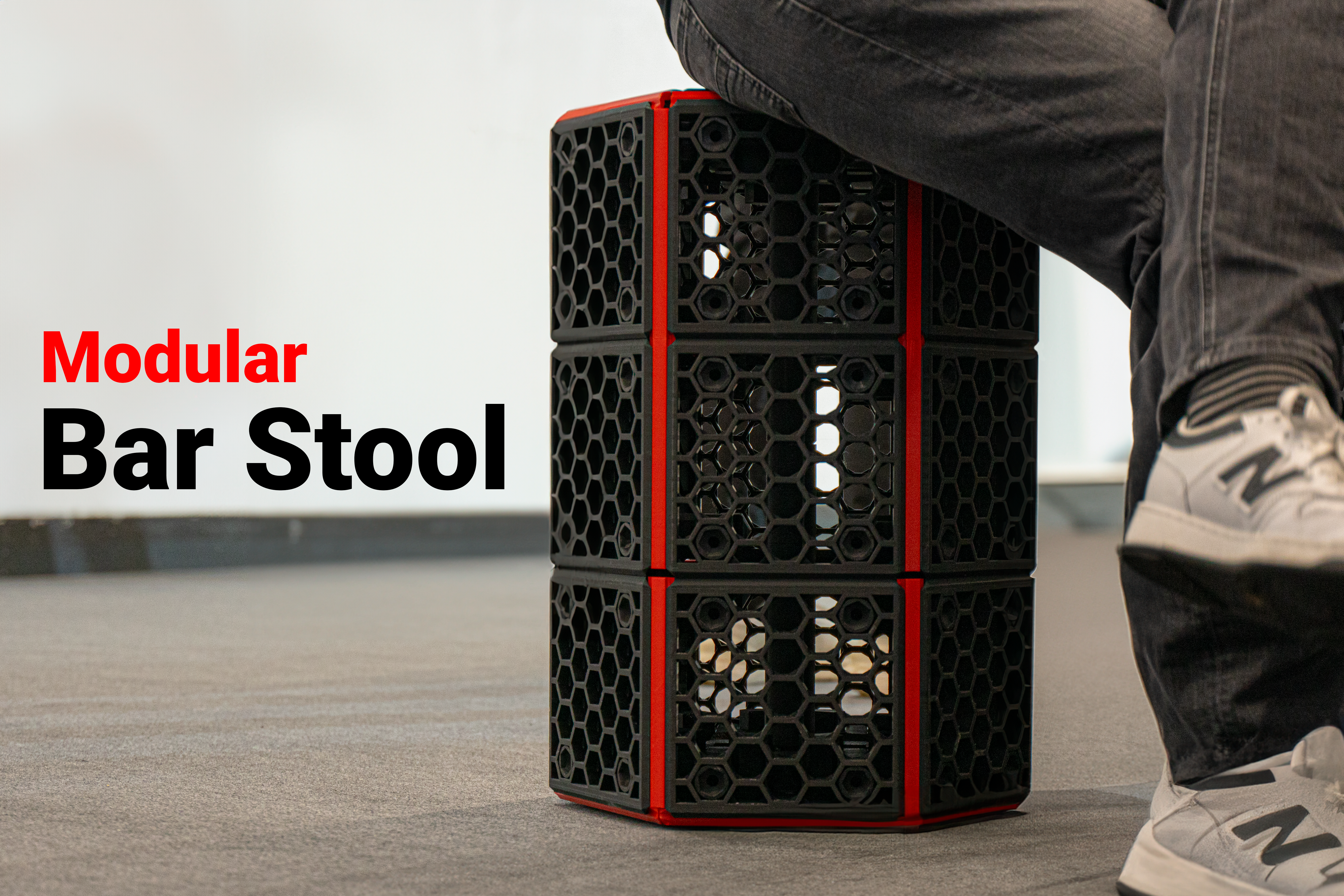 Miniatura 2 do modelo 3D Modular Bar Stool
