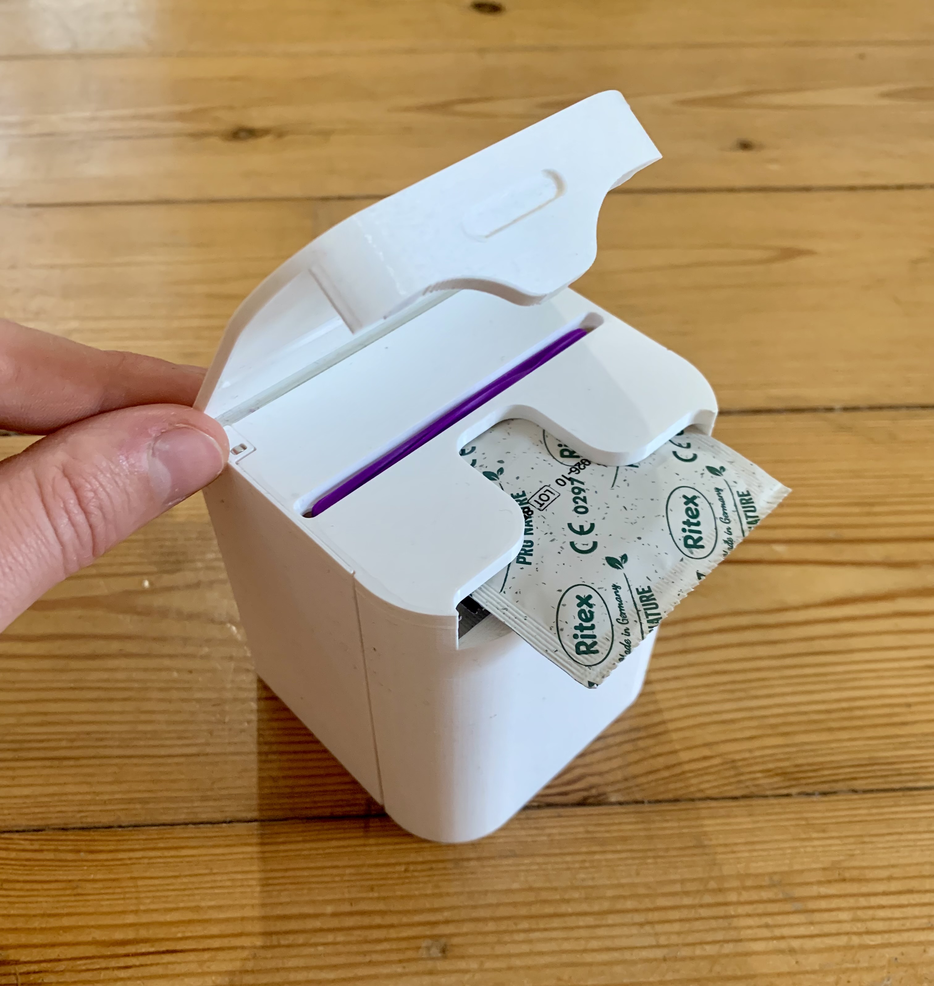 Wipe or Condom Dispenser (Wall or SKÅDIS mounted)