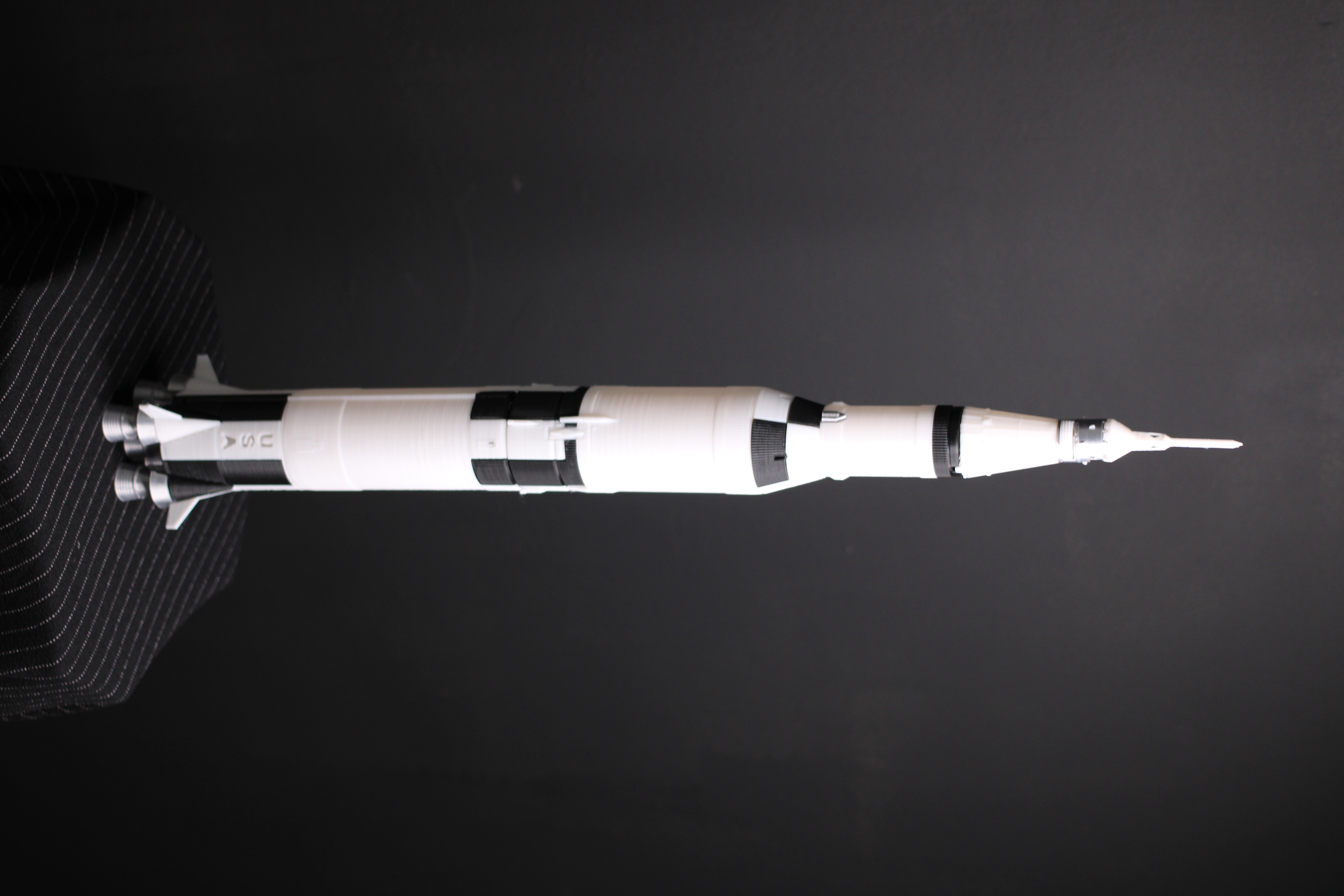 Saturn V Rocket Model - Enhanced Version