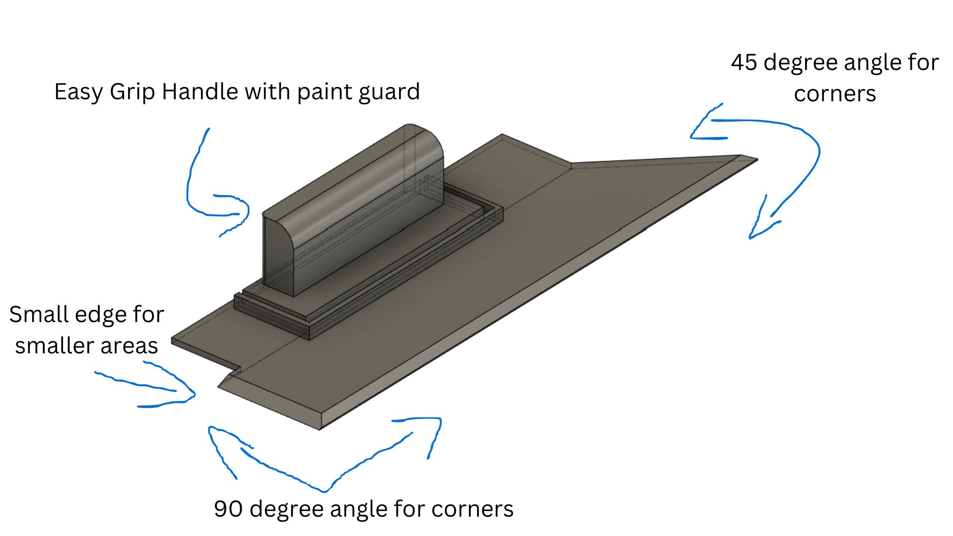 Paint Shield - 220mm length (prints on most beds) - better than store bought!