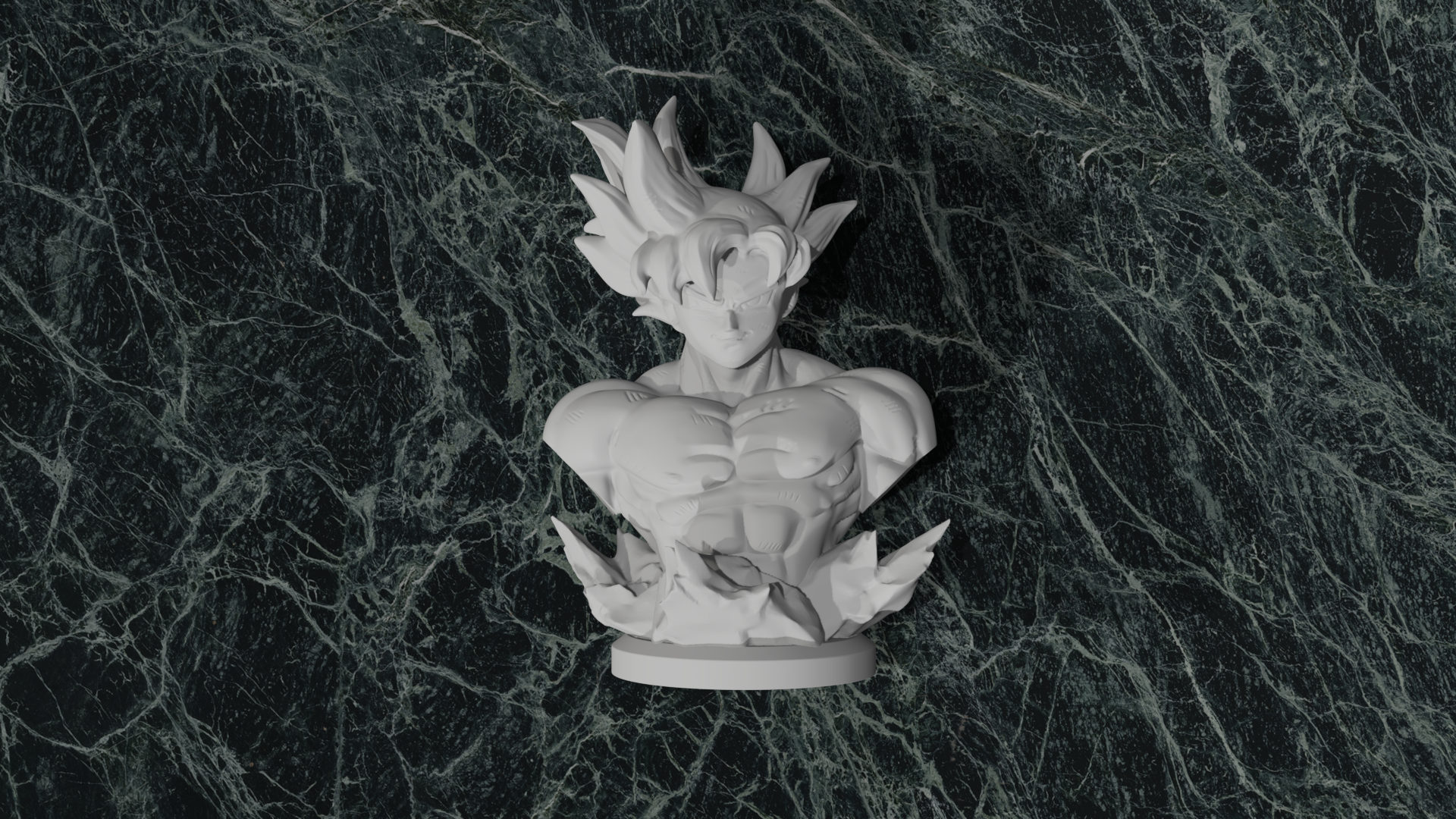 Goku Ultra Instinct Bust Dragon Ball Z #40