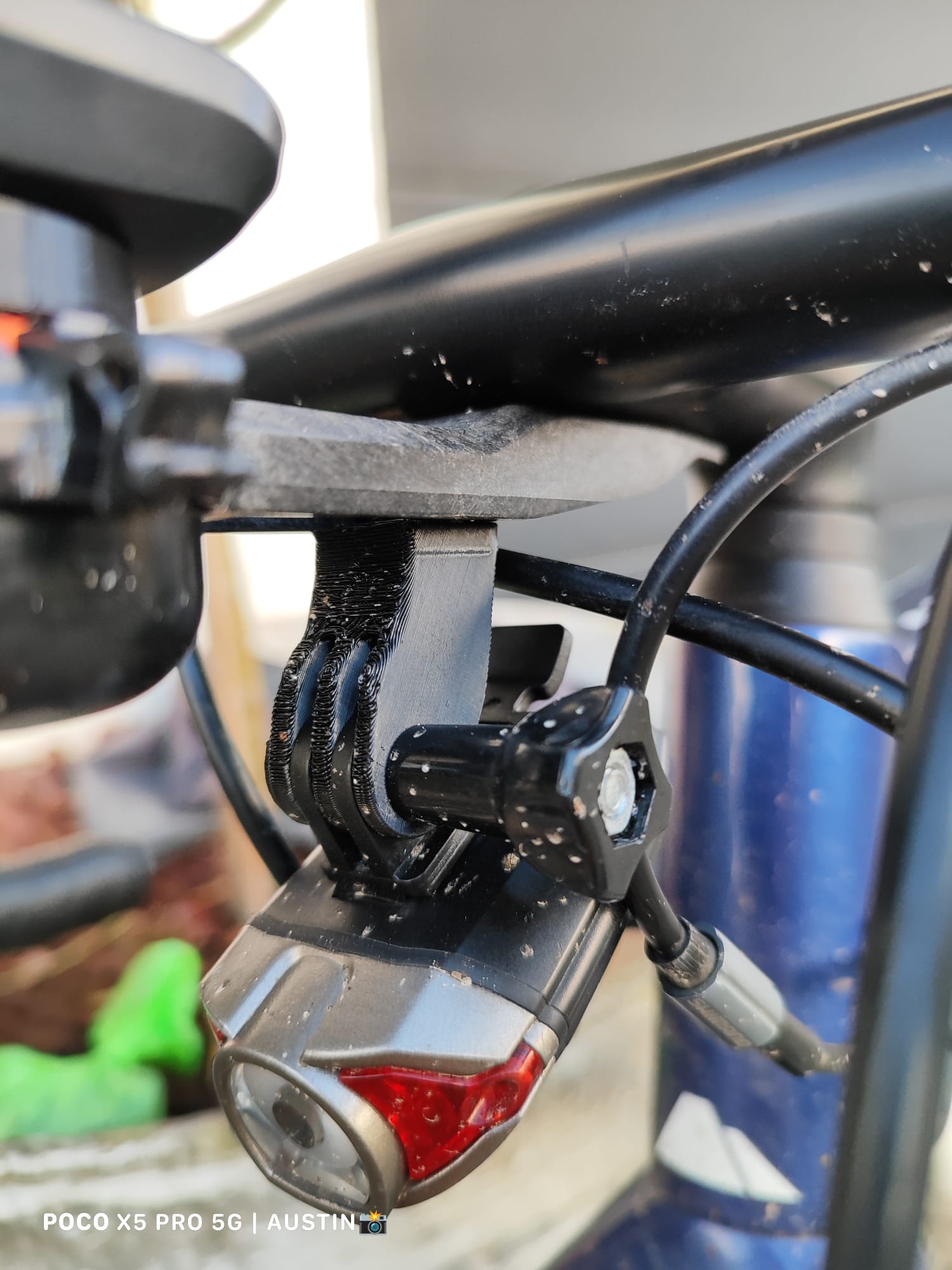 Hidemybell GoPro/light mount for GPS holder