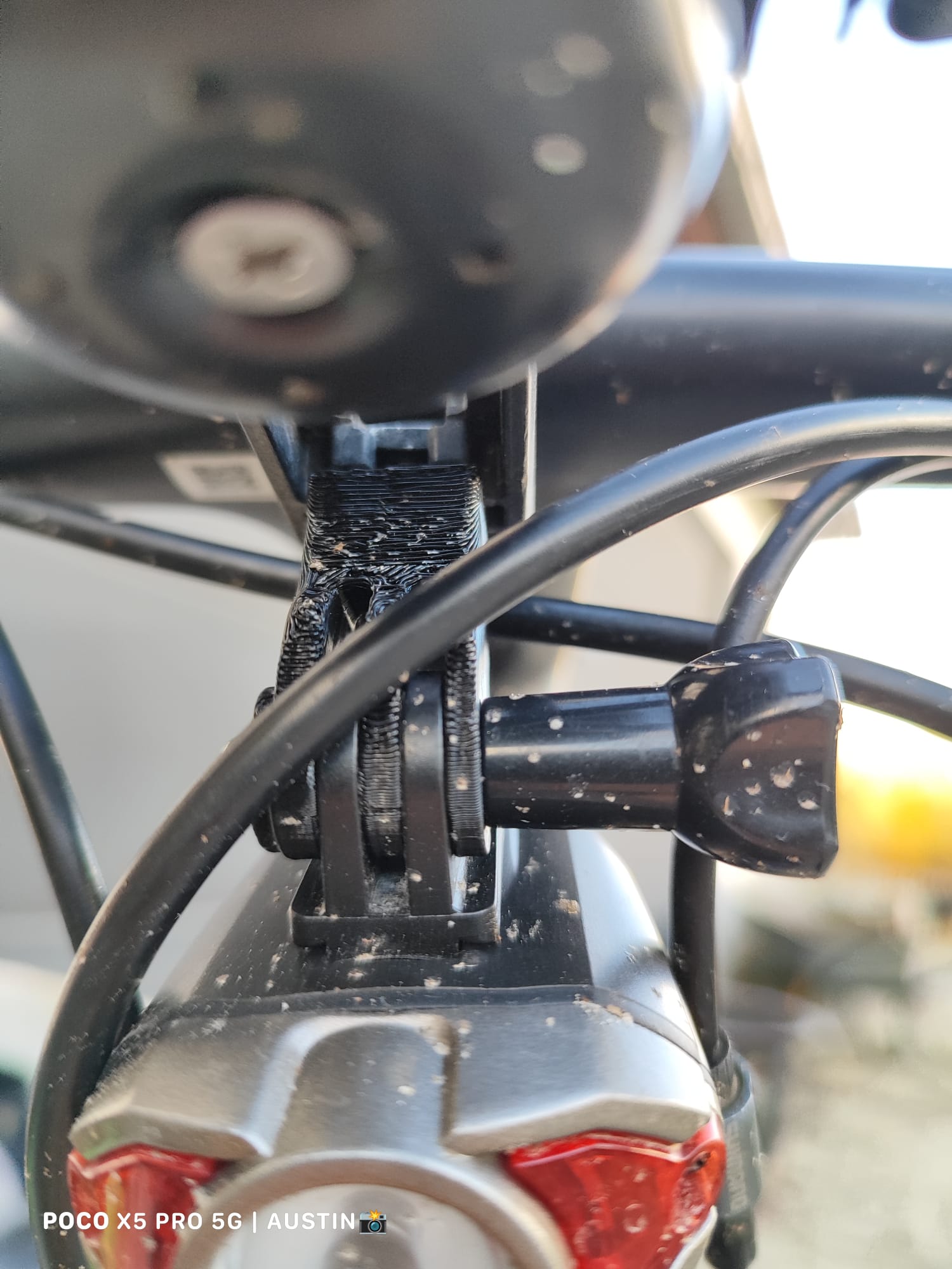 Hidemybell GoPro/light mount for GPS holder — miniatura 3