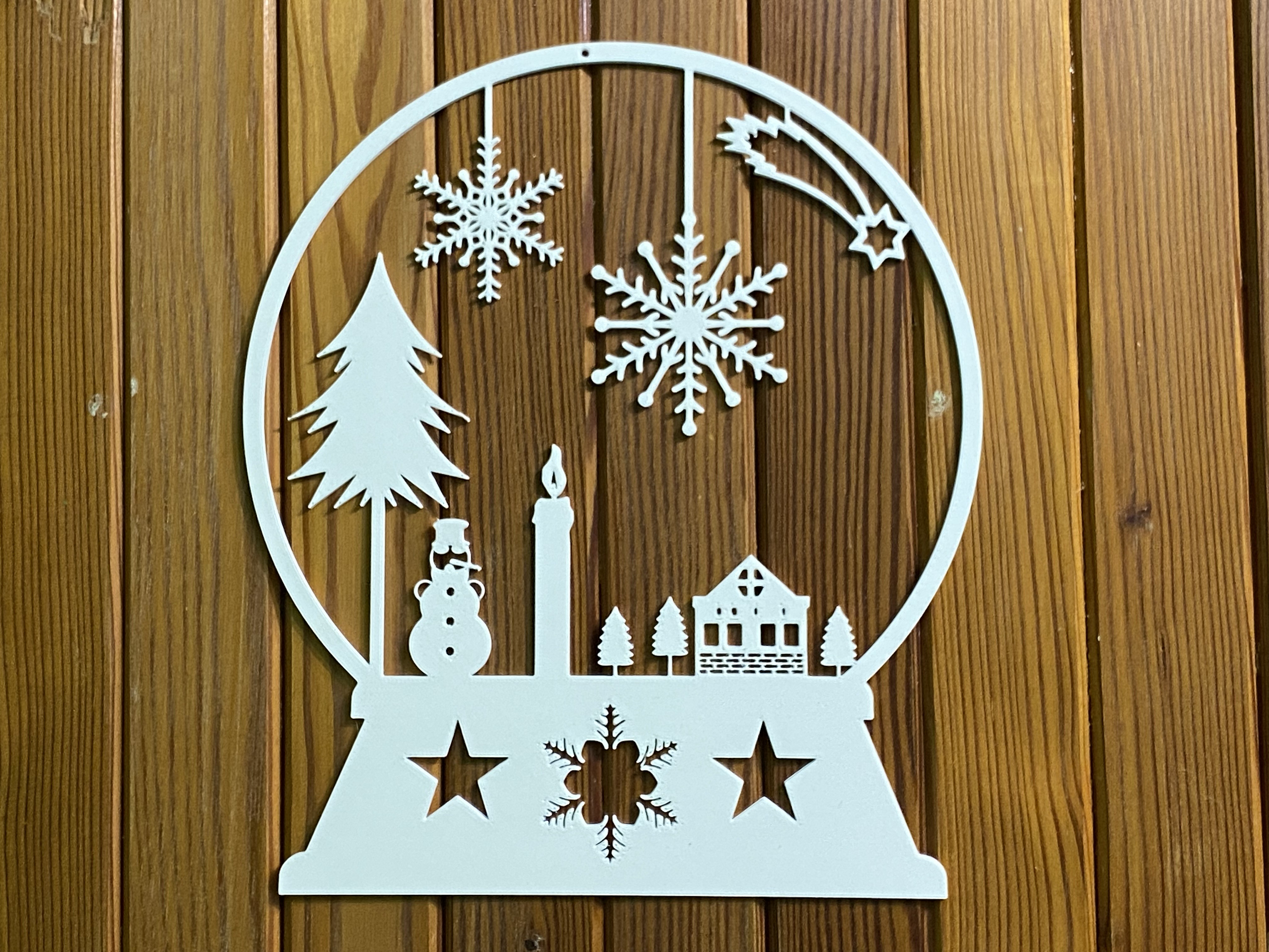 Christmas wall decoration