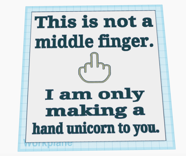 Hand Unicorn Sign