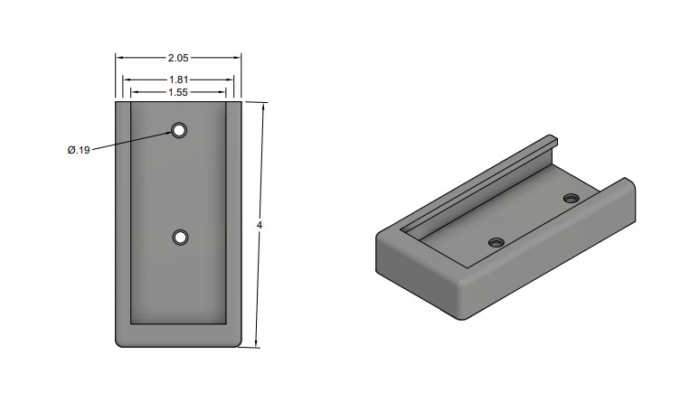 RGB Remote Holder