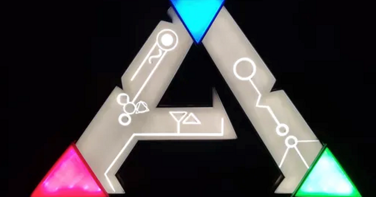 ARK Survival led LOGO by Tjmartorell | Download free STL model ...