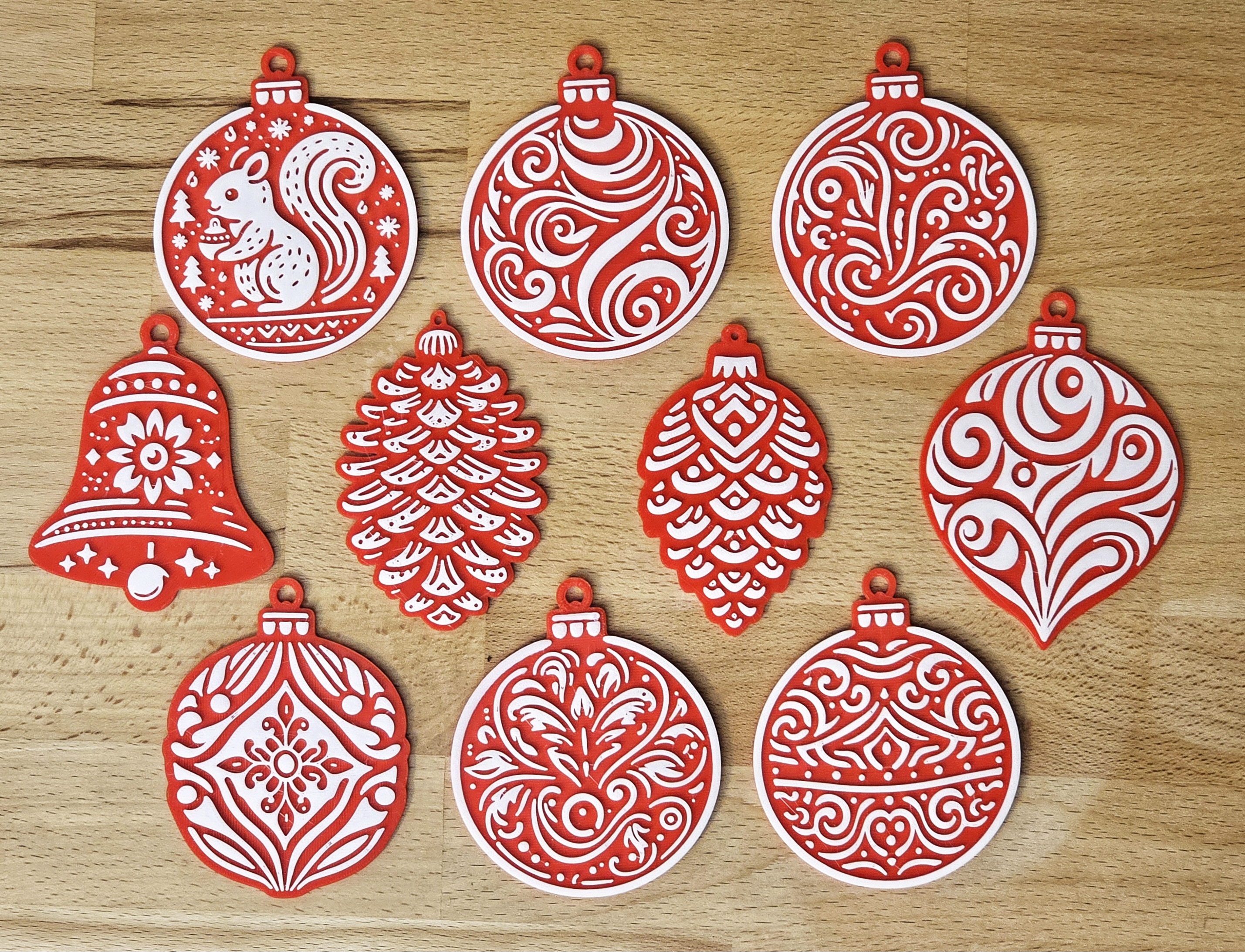 Christmas Balls Set 01 for tree decoration